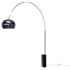 Arc-shaped floor lamp attributed to Goffredo Reggiani, 1970s