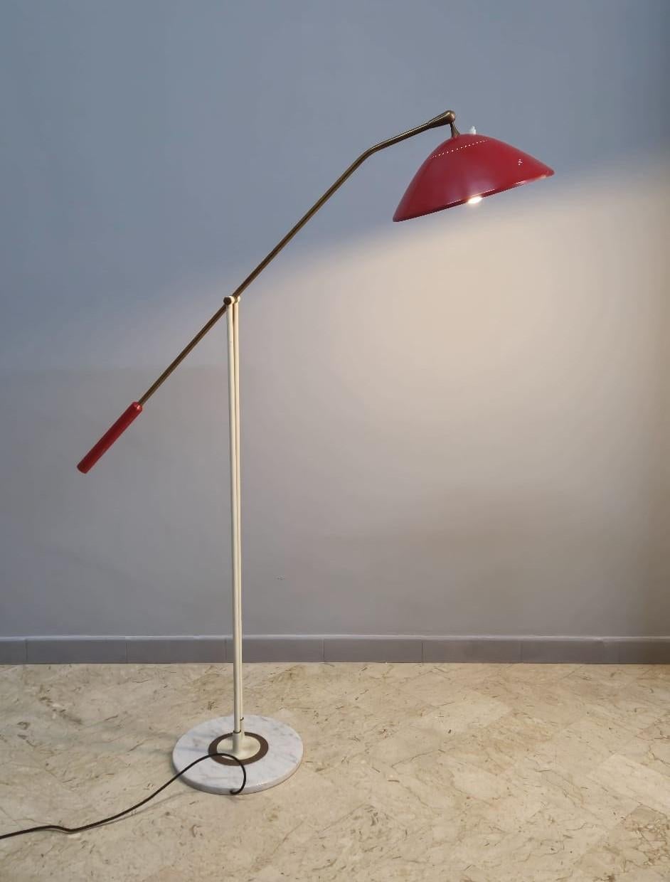 Italian Lampadaire, années 1950. en vente