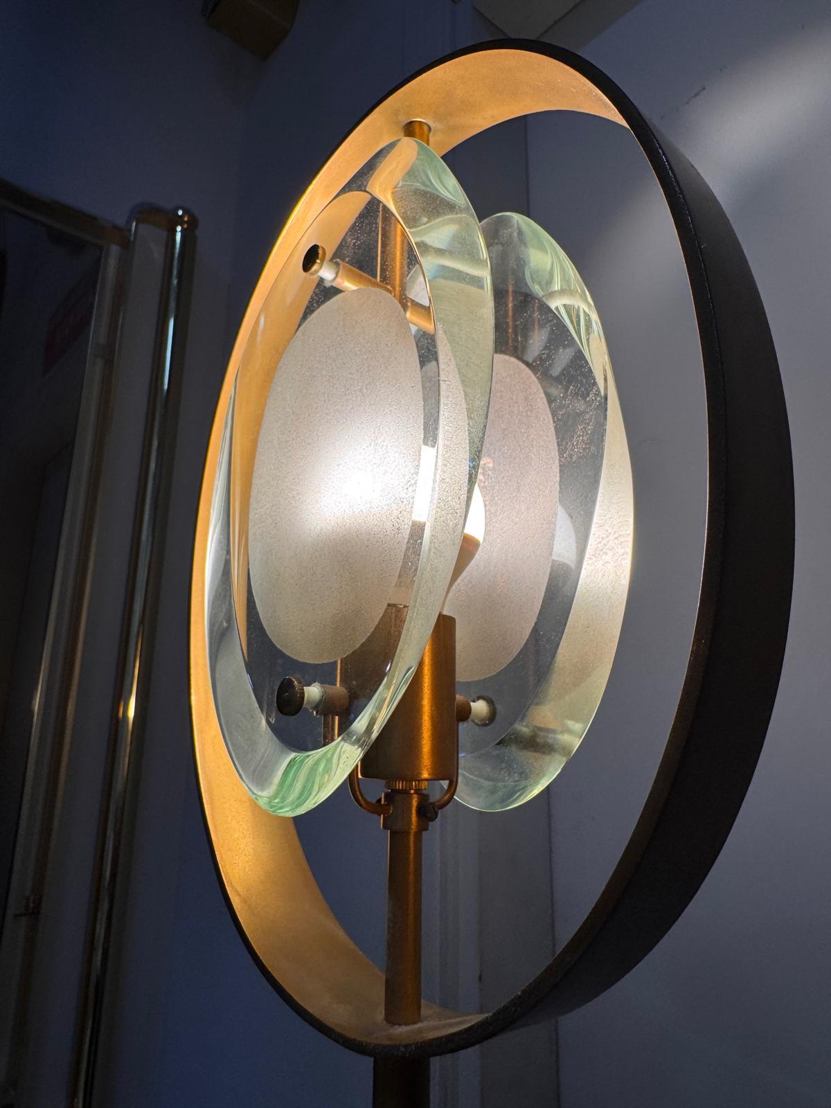 Lampada da terra anni '50, Max Ingrand per Fontana Arte in vendita 4