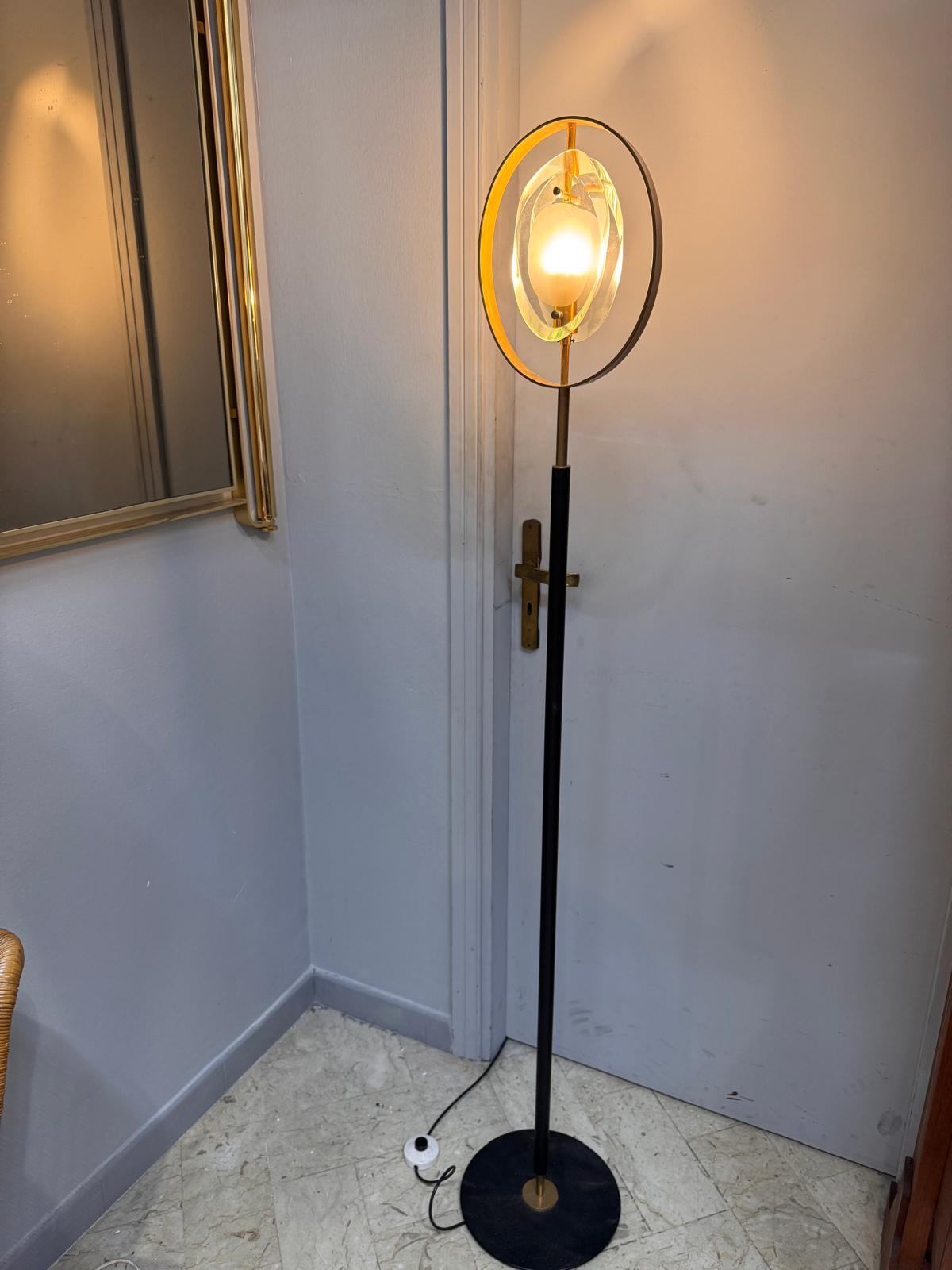 Italian Lampada da terra anni '50, Max Ingrand per Fontana Arte in vendita