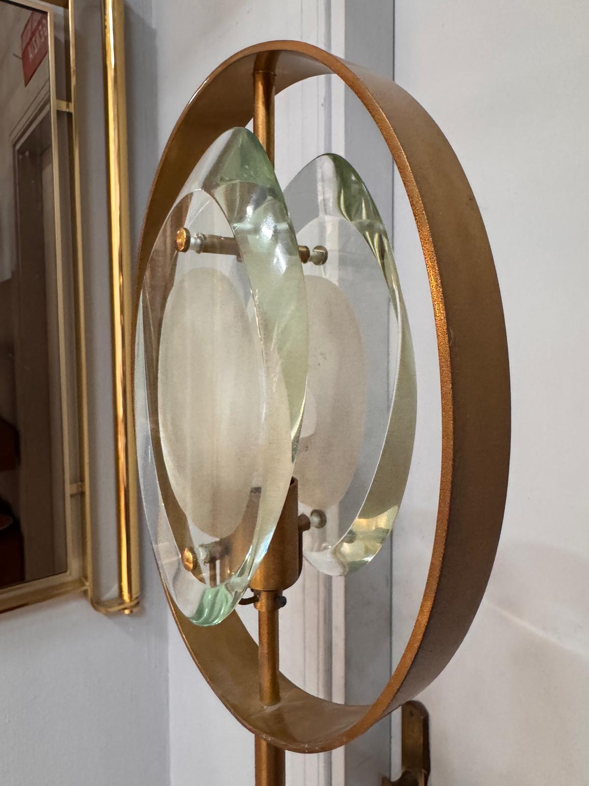 Mid-20th Century Lampada da terra anni '50, Max Ingrand per Fontana Arte in vendita