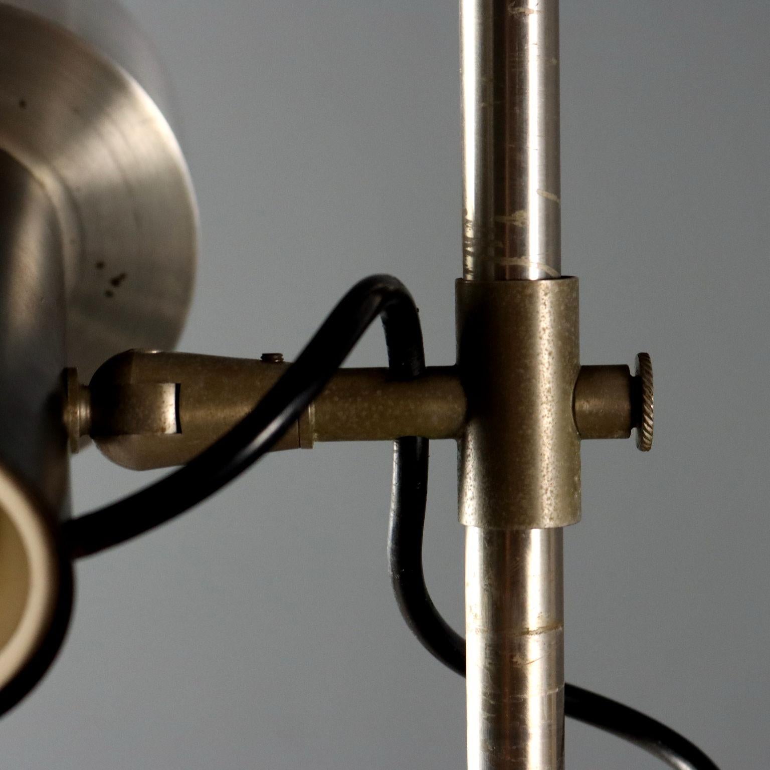 Lampada da Terra Anni '60 a Tre Punti Luce For Sale 3