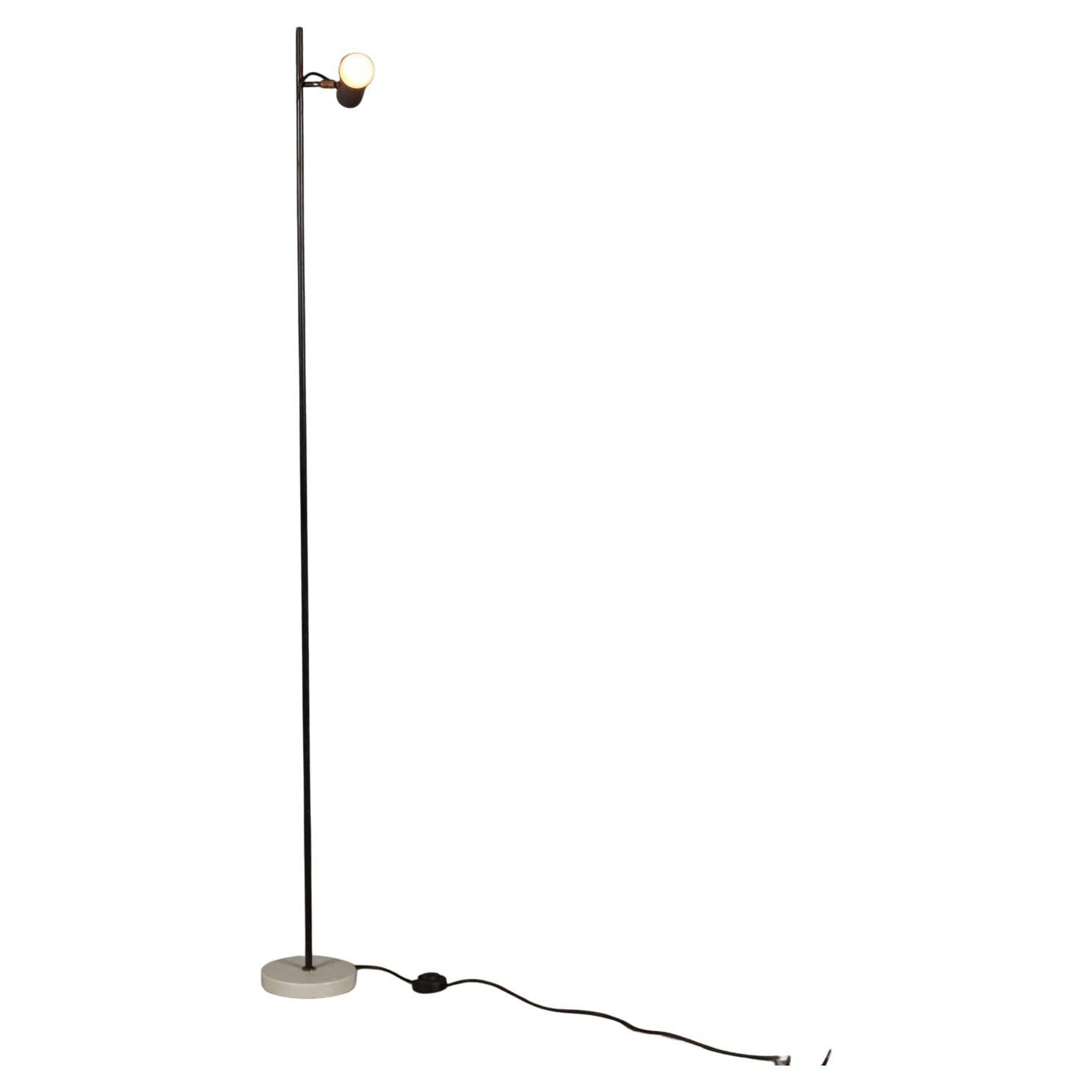 Mid-Century Modern Floor Lamp with Marble Base, Italy, 1960