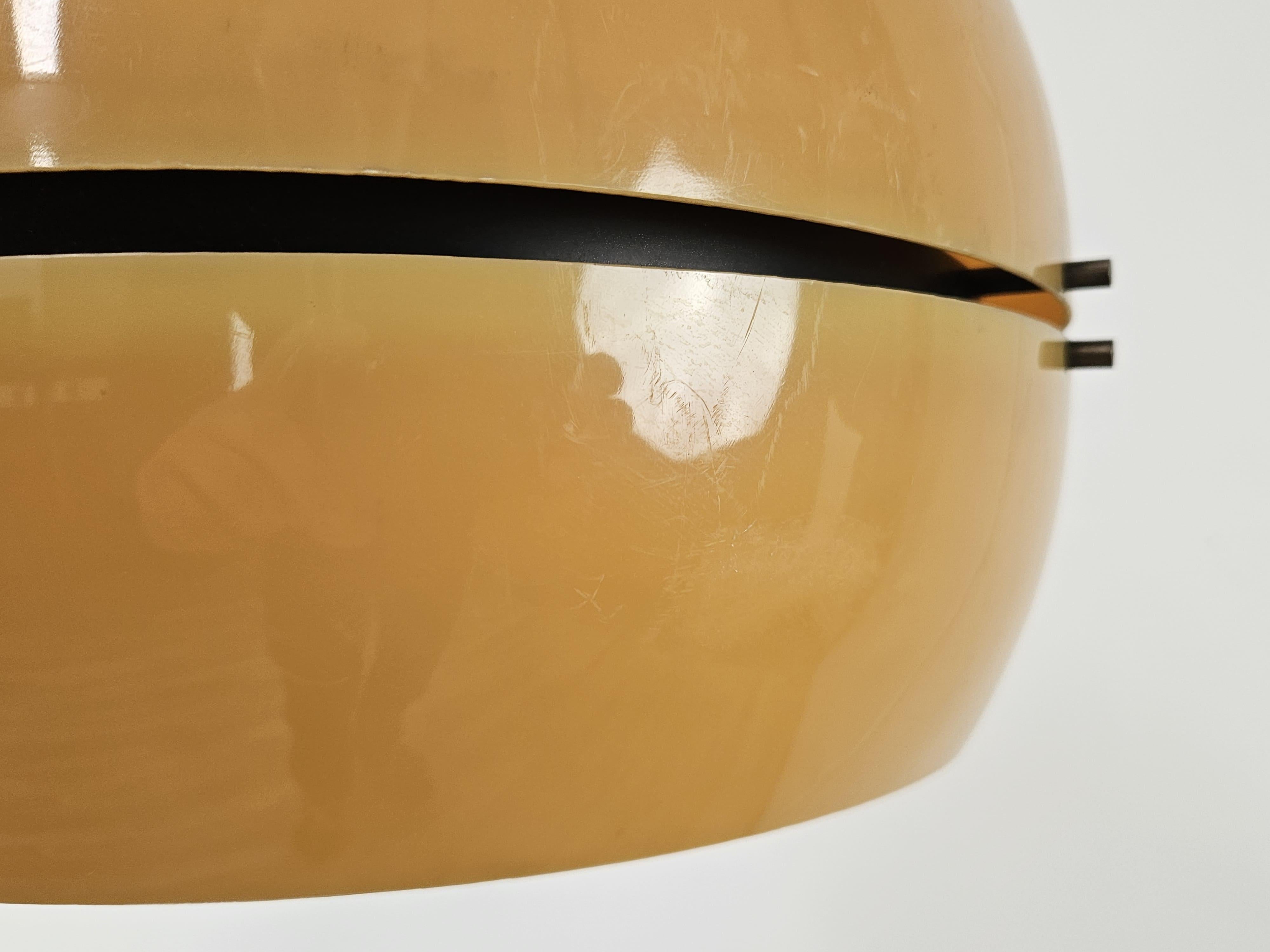 Métal Lampadaire 70s extensible en métal chromé et plastique