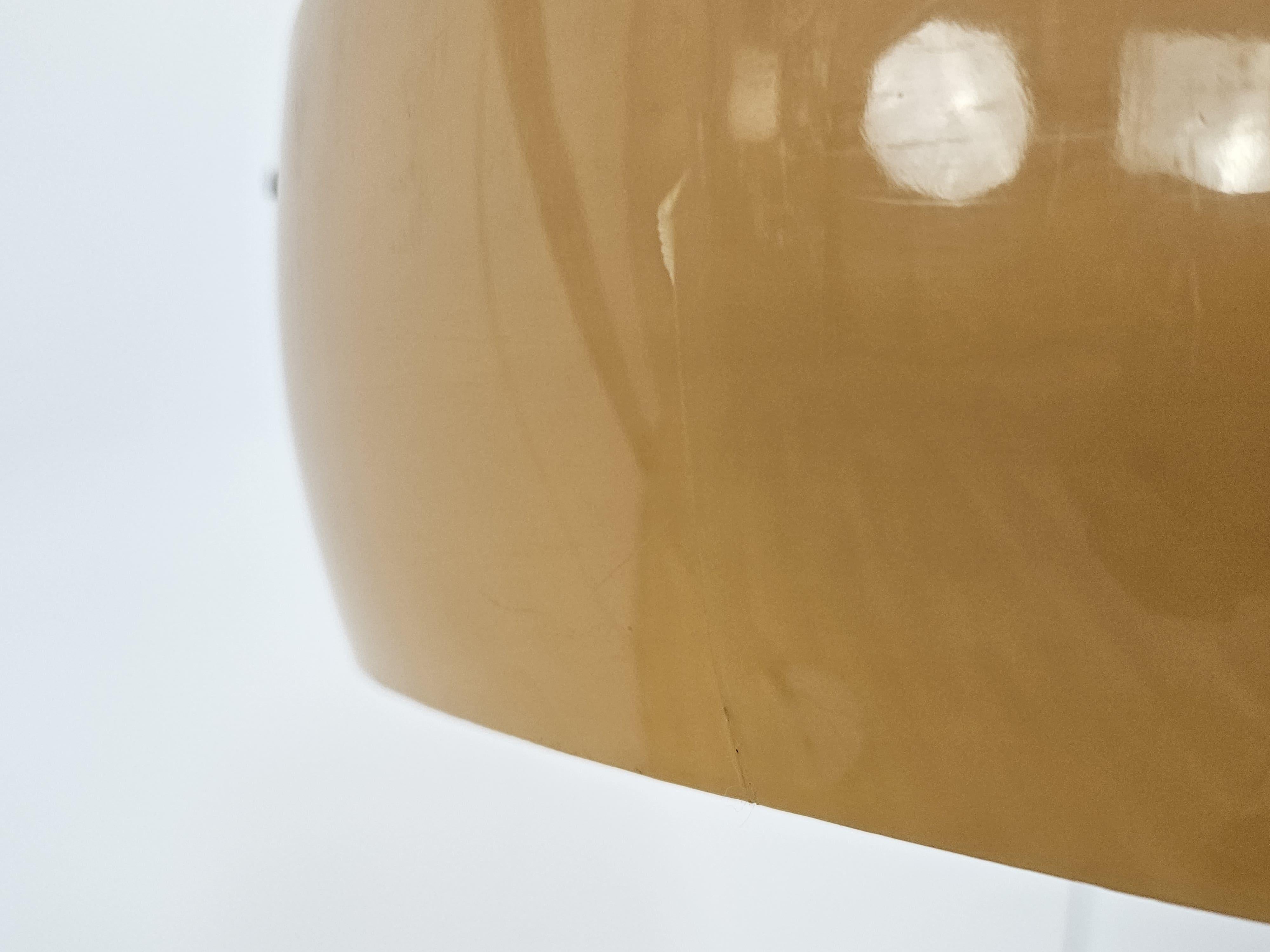 Lampadaire 70s extensible en métal chromé et plastique 1