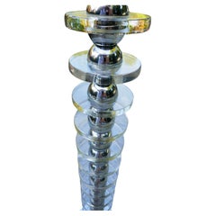 Art Deco Floor Lamp - Ruhlmann Jacques Adnet Gio Ponti