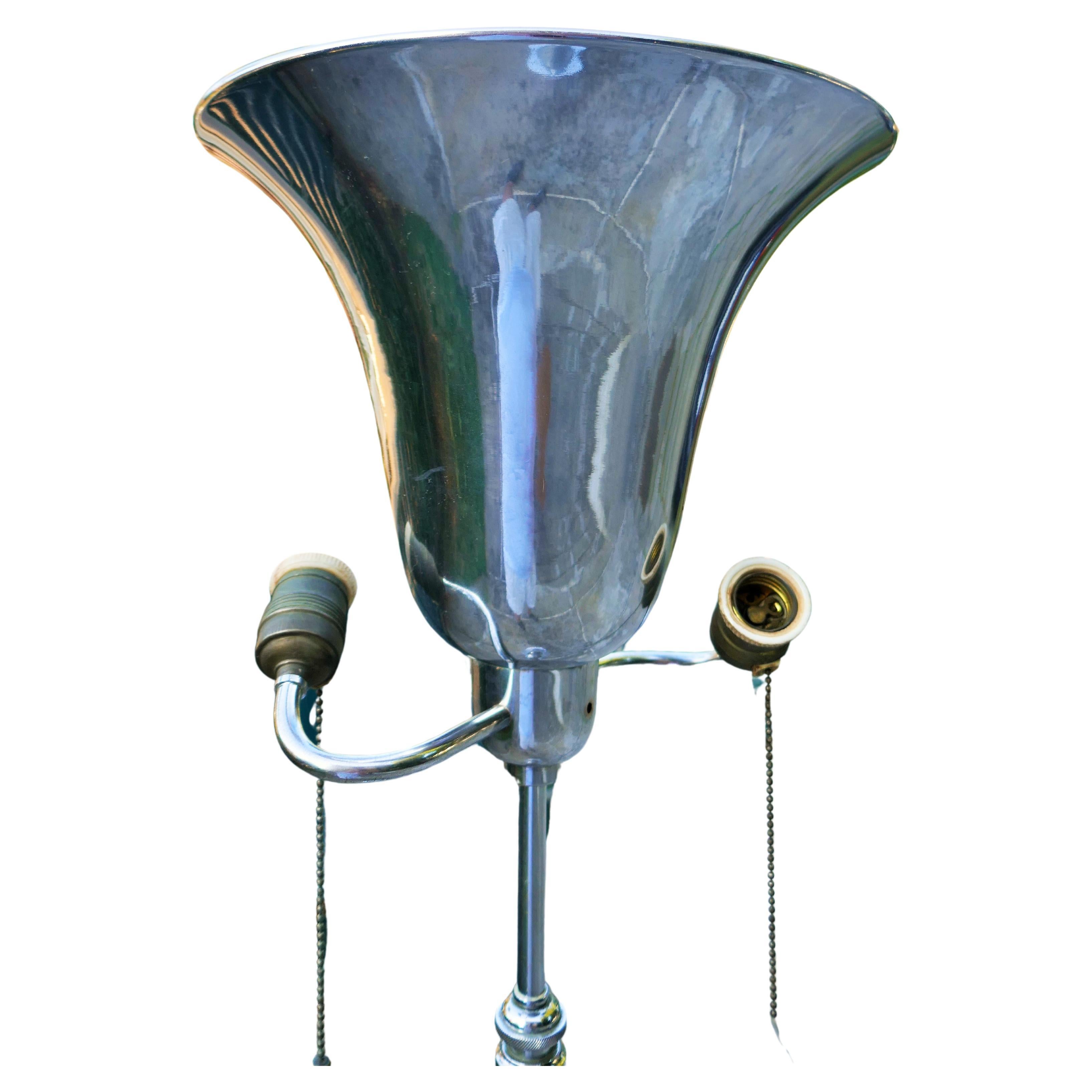 French Lampada da terra Art Dèco - Ruhlmann Jacques Adnet Gio Ponti in vendita