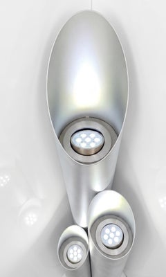 Lampe sur pied sculpturale « Artigli », conçue et assemblée en Italie par Dario Nasuti