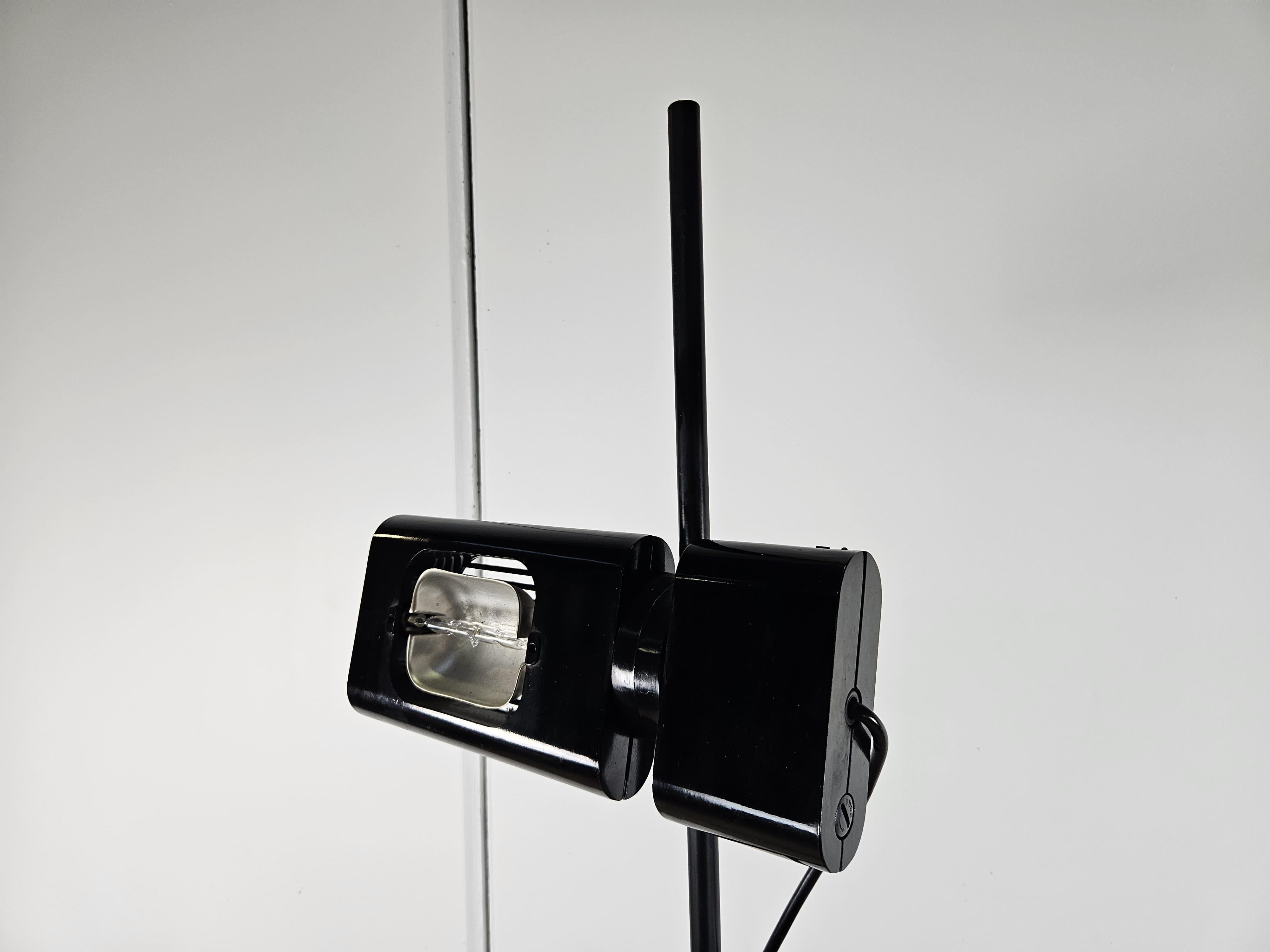Italian Aton floor lamp designed by Ernesto Gismondi in 1980 for Artemide For Sale