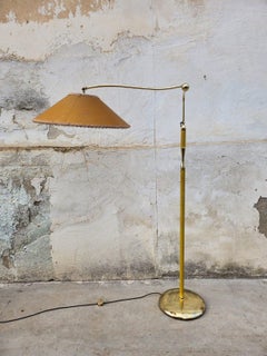 Bridge floor lamp 12246  by Angelo Lelii for Arredoluce