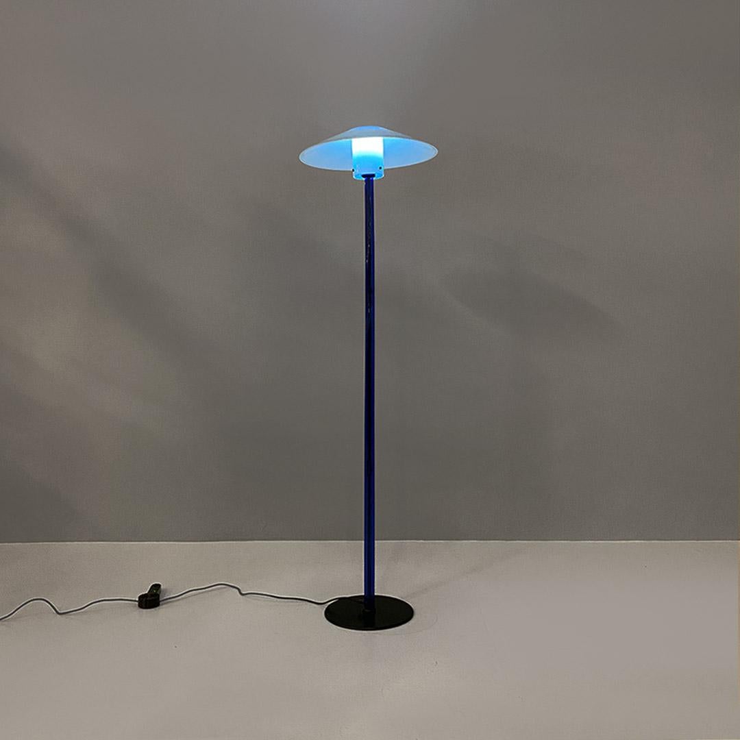 Italian modern Murano glass Chiara floor lamp, Cini Boeri for Fontana Arte 1980s For Sale 6