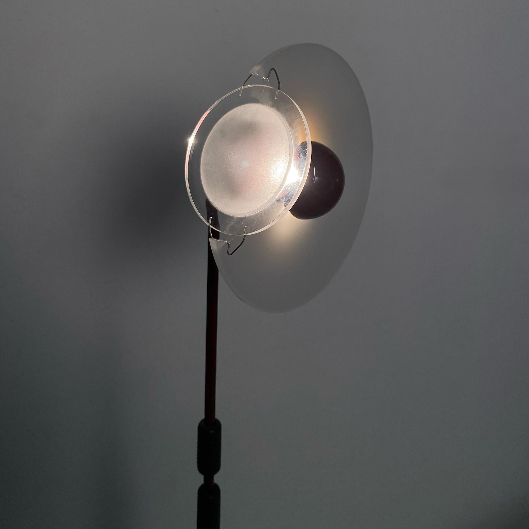 Lampada da terra Club 1195 di Giuseppe Ramella prodotta da Arteluce, 1983. In condizioni ottime in vendita a Ravenna, IT