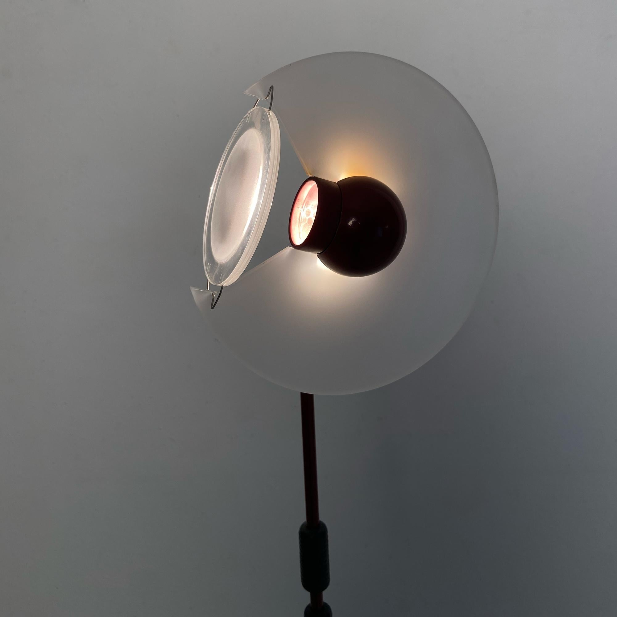 Late 20th Century Lampada da terra Club 1195 di Giuseppe Ramella prodotta da Arteluce, 1983. in vendita