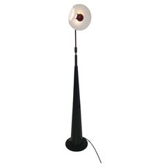 Lampada da terra Club 1195 di Giuseppe Ramella prodotta da Arteluce, 1983.