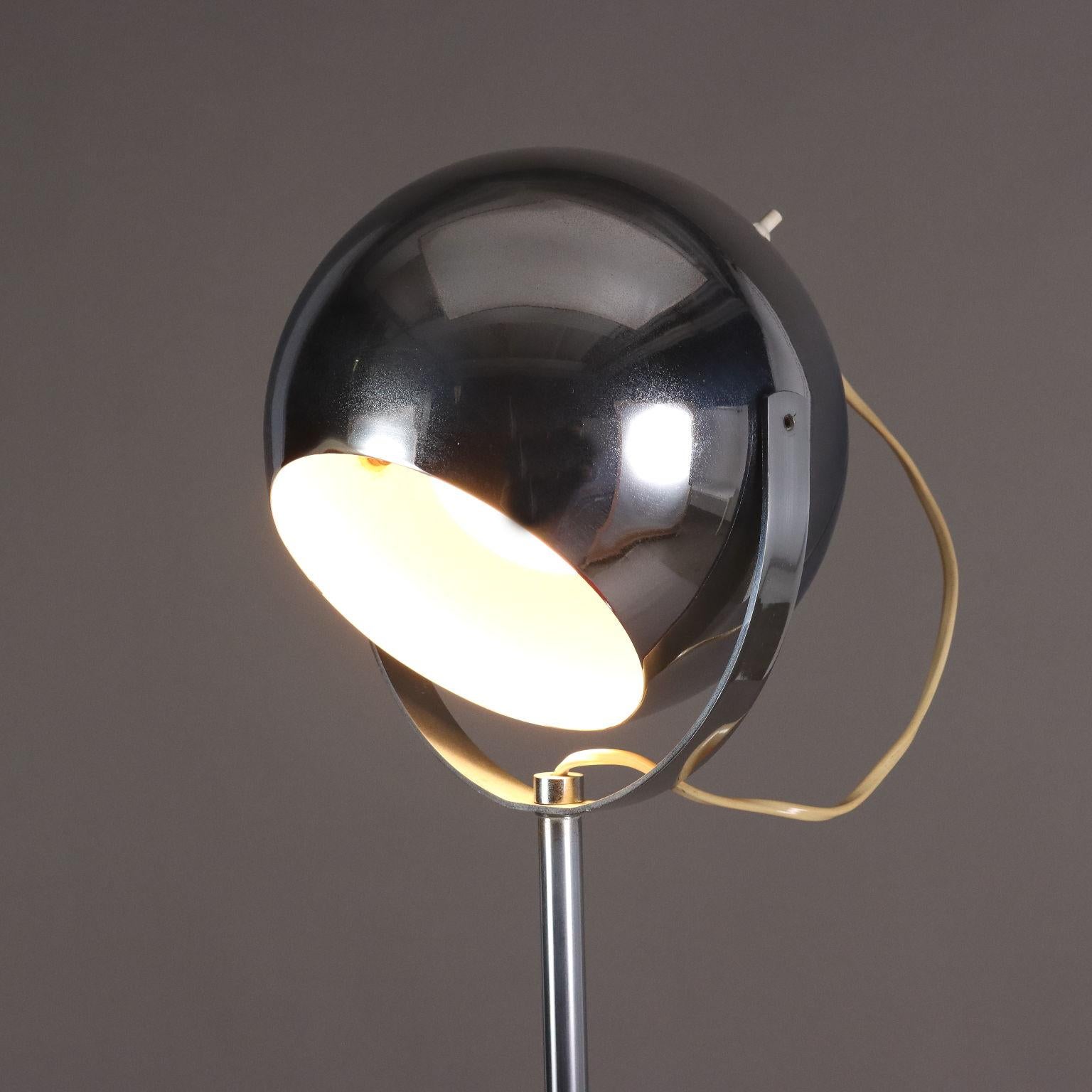 italien Lampadaire avec diffuseurs sphériques 1960s-70s