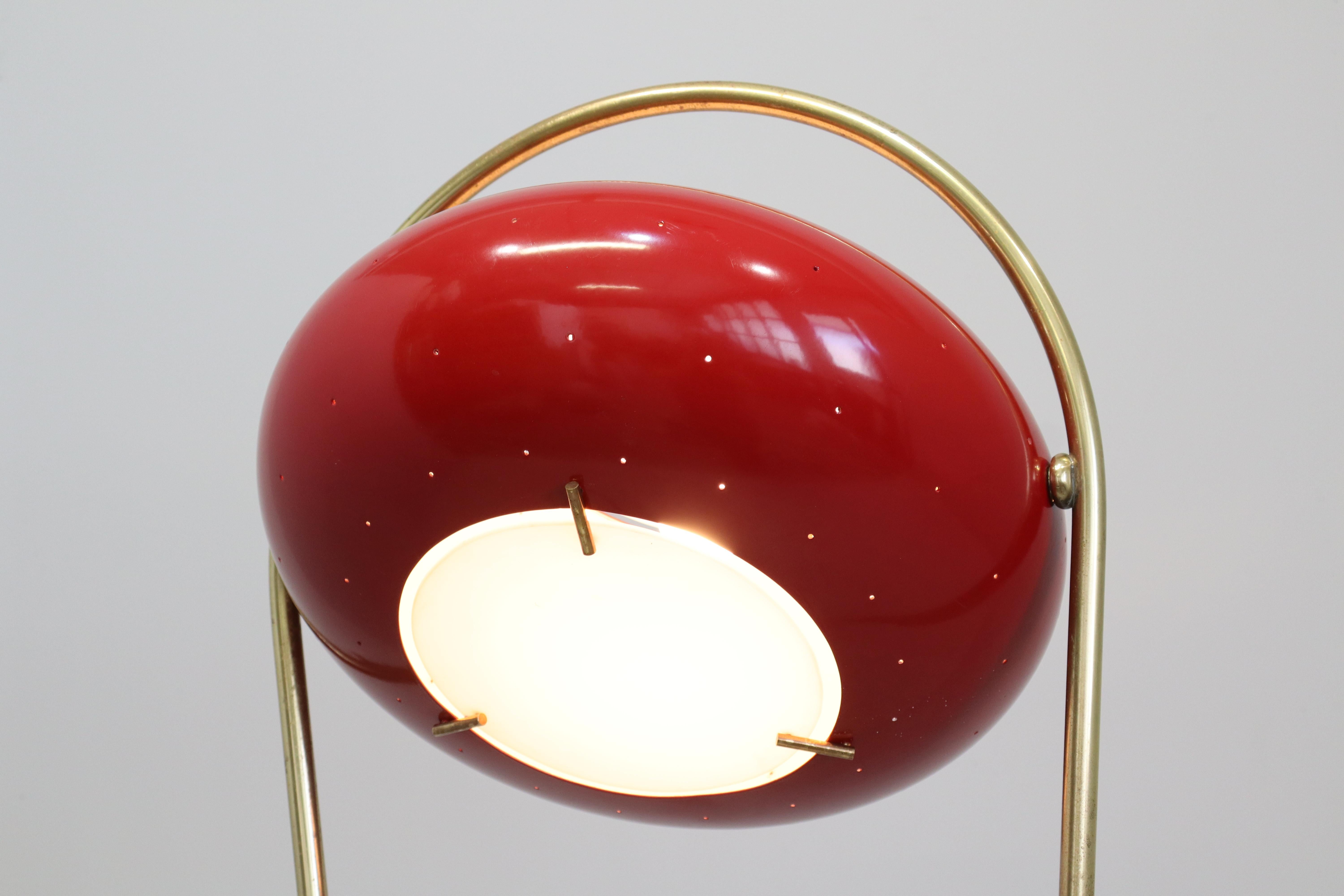 Stehleuchte  von Angelo Lelii für Arredoluce, Italien 1950 im Angebot 8