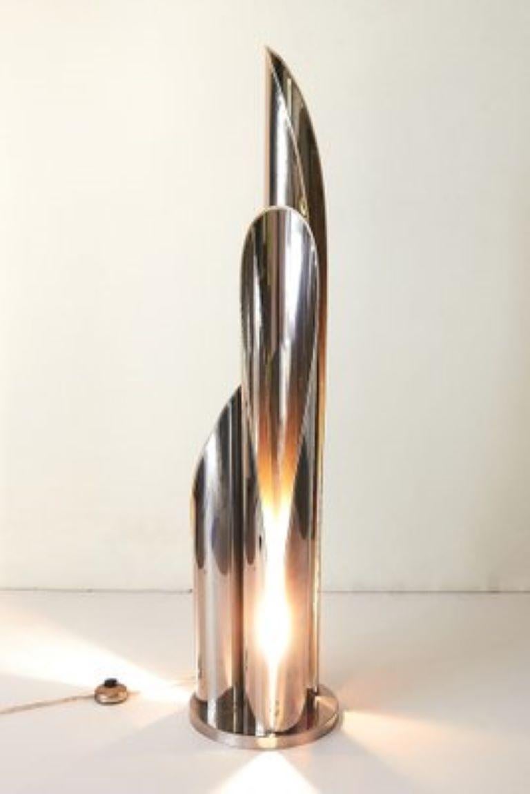Stilnovo floor lamp, 1970s In Excellent Condition For Sale In Torino, IT