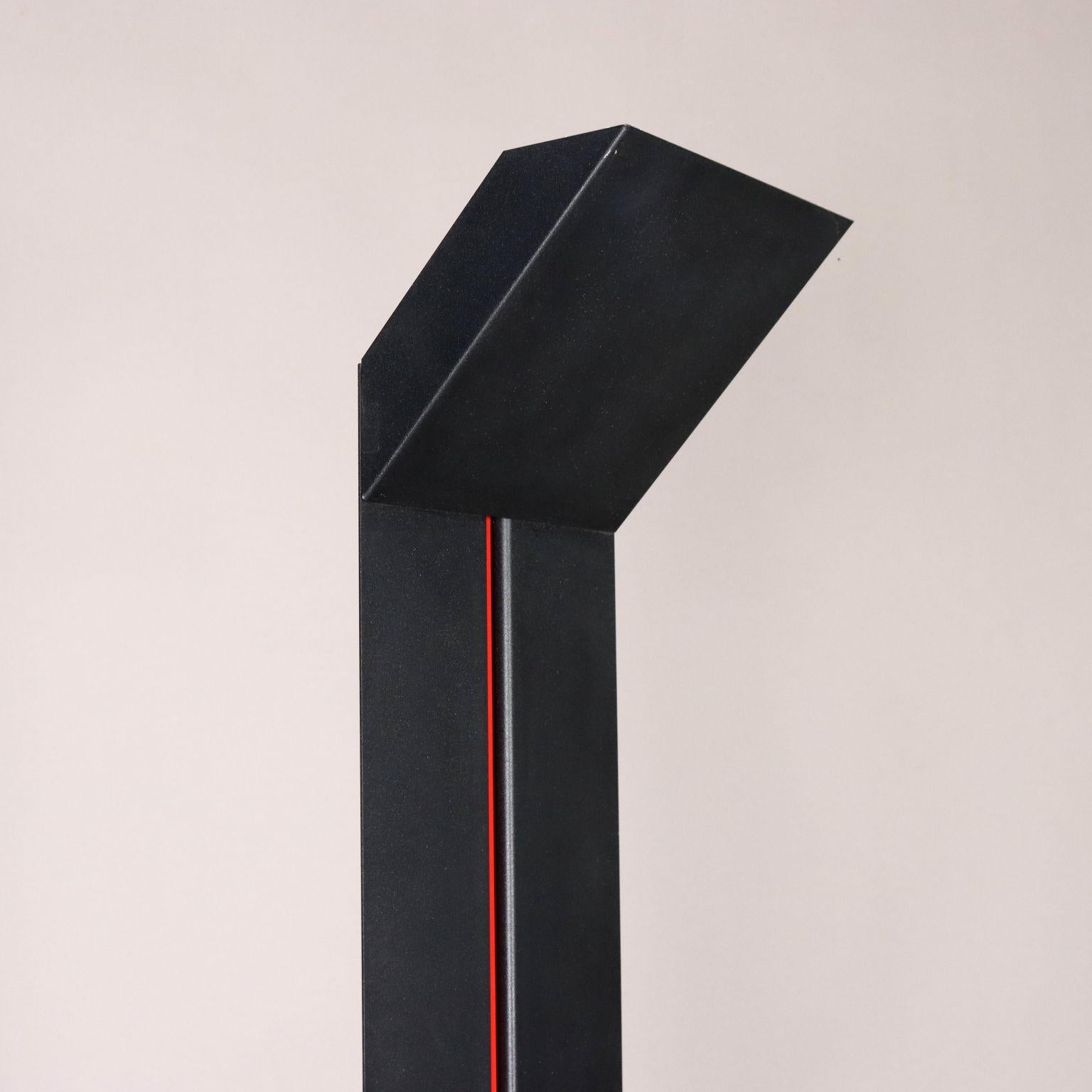 Italian Lampada da terra dimmerabile Anni 80 in vendita