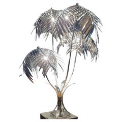 Vintage Floor Lamp by Kenzia in chrome-plated steel