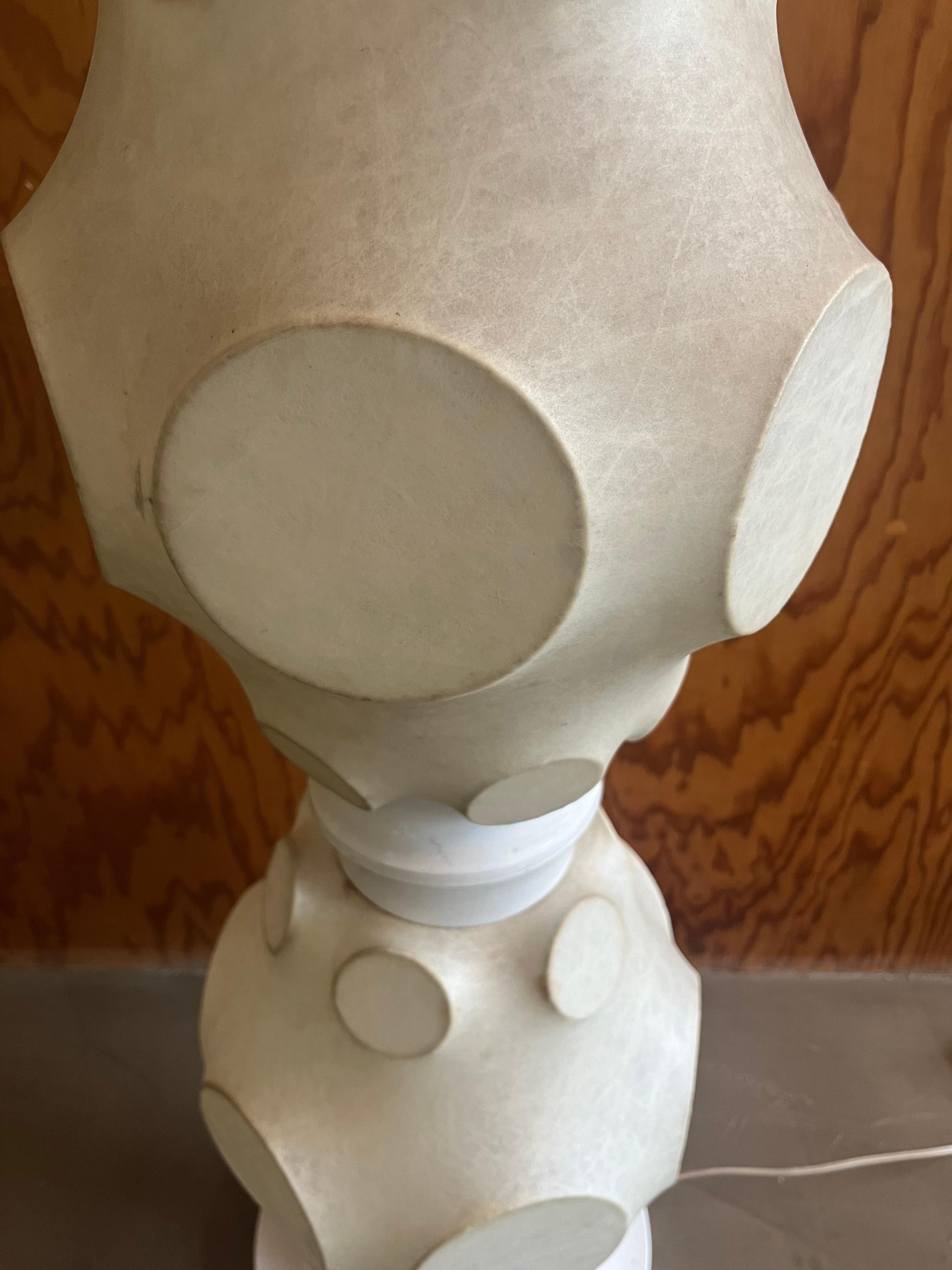 Italian Cocoon floor lamp - attributable to Flos, 1960s' For Sale