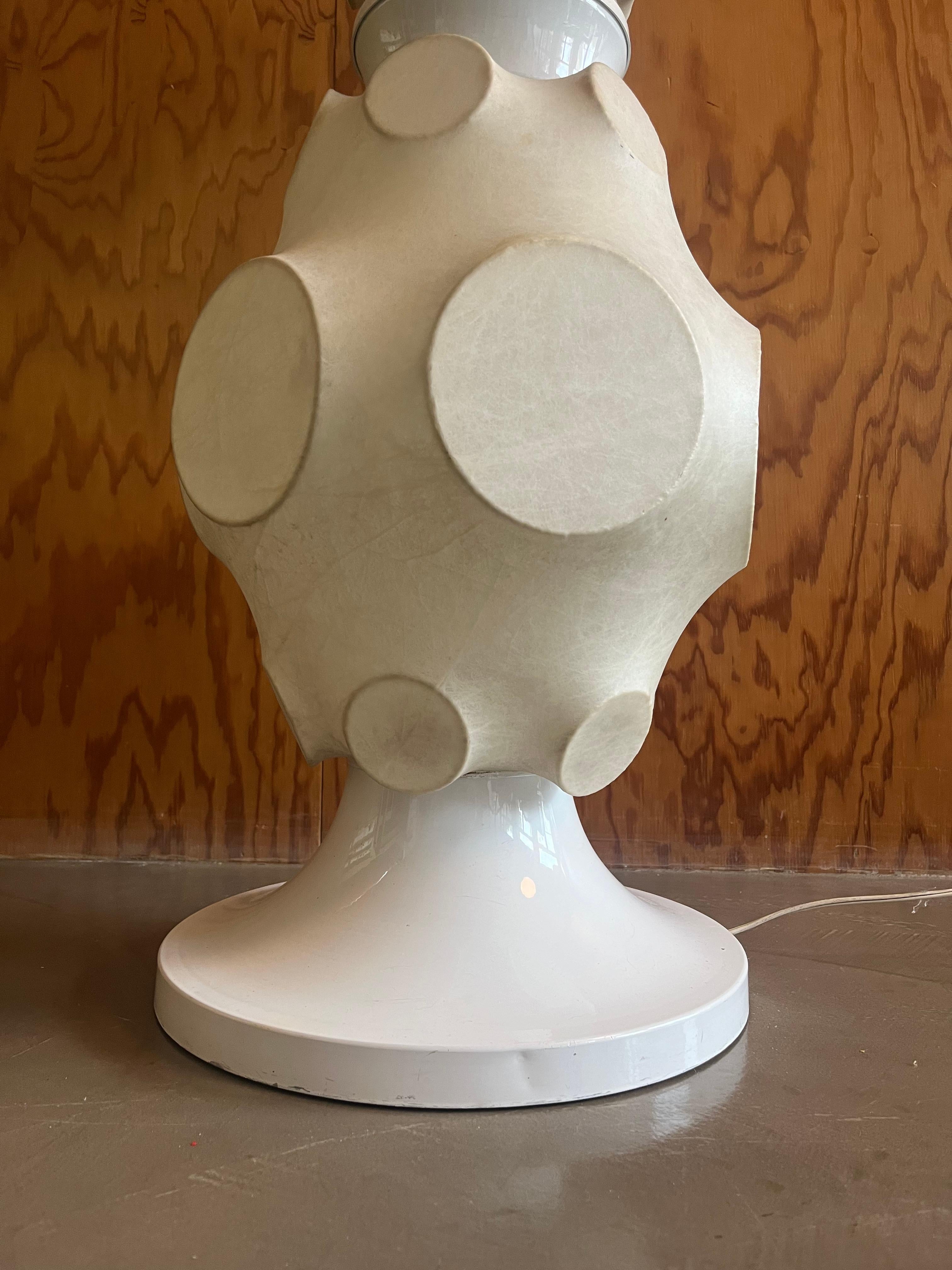 Cocoon floor lamp - attributable to Flos, 1960s' In Good Condition For Sale In Milano, IT