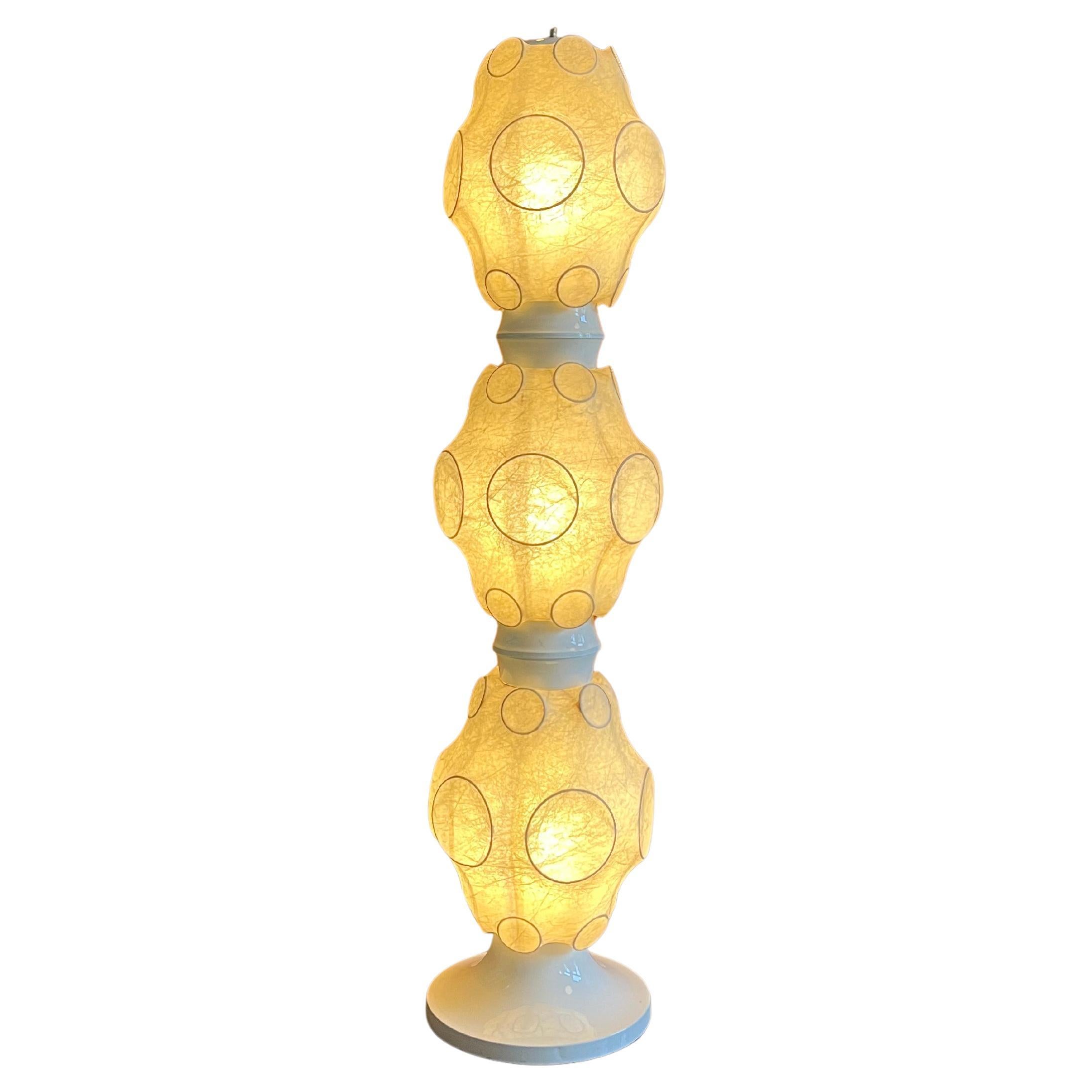 Cocoon floor lamp - attributable to Flos, 1960s'