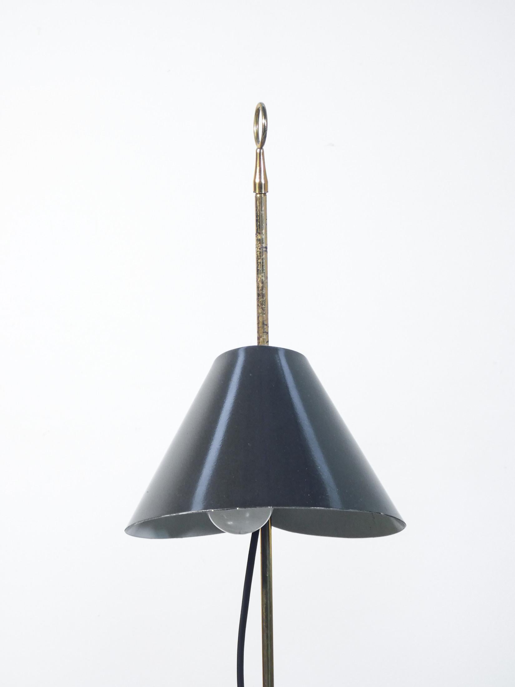 Mid-20th Century LTe4 Monachella floor lamp design Luigi CACCIA DOMINIONI for Azucena. 1953