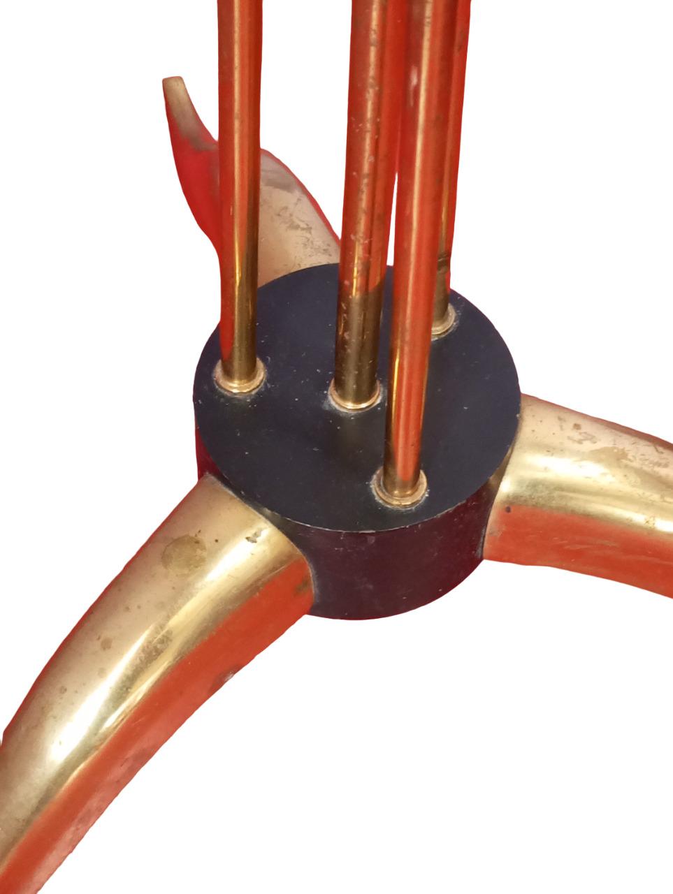 Milieu du XXe siècle Lampada da terra Maison Arlus Francia en vente