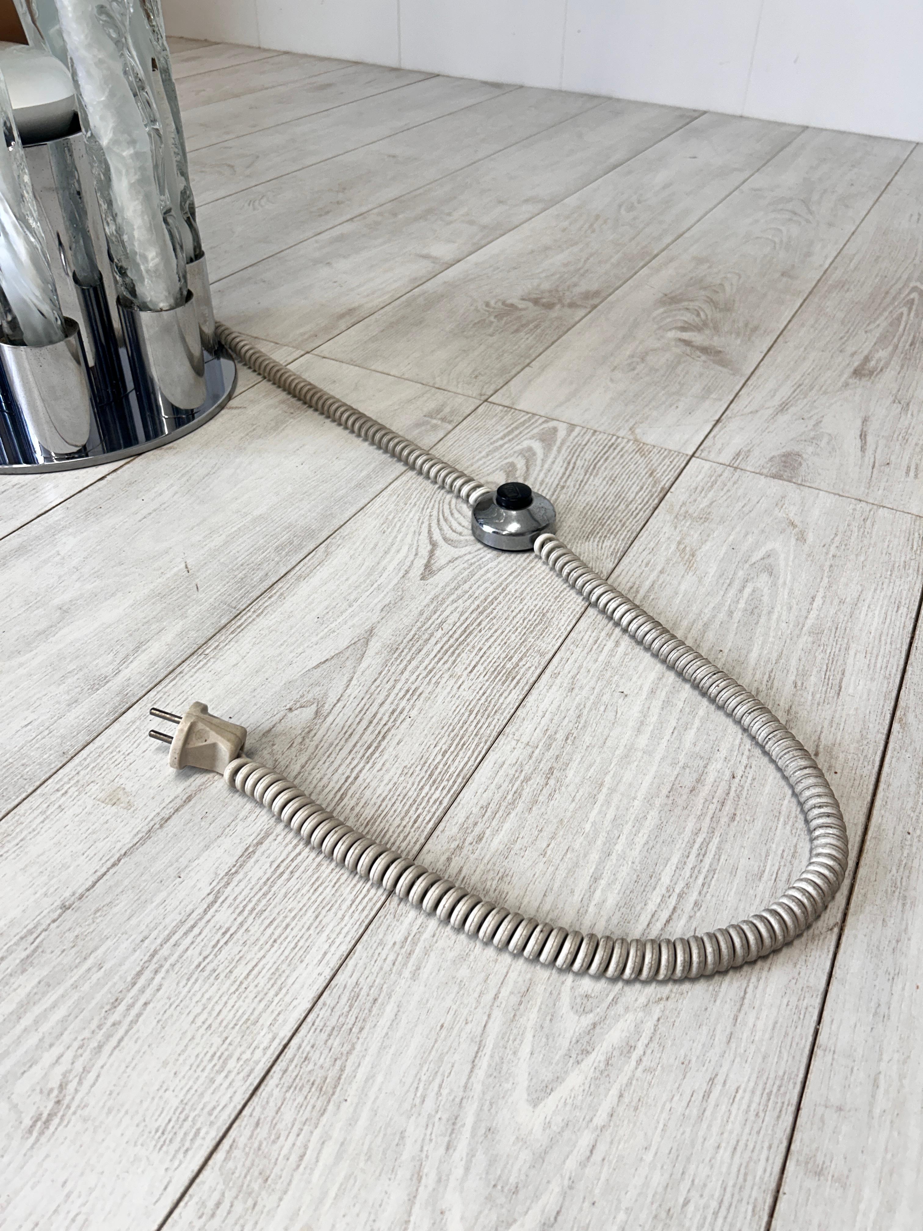 Excalibur floor lamp mod. E7T, Ettore Fantasia, Gino Poli, prod.Sothis '70 4