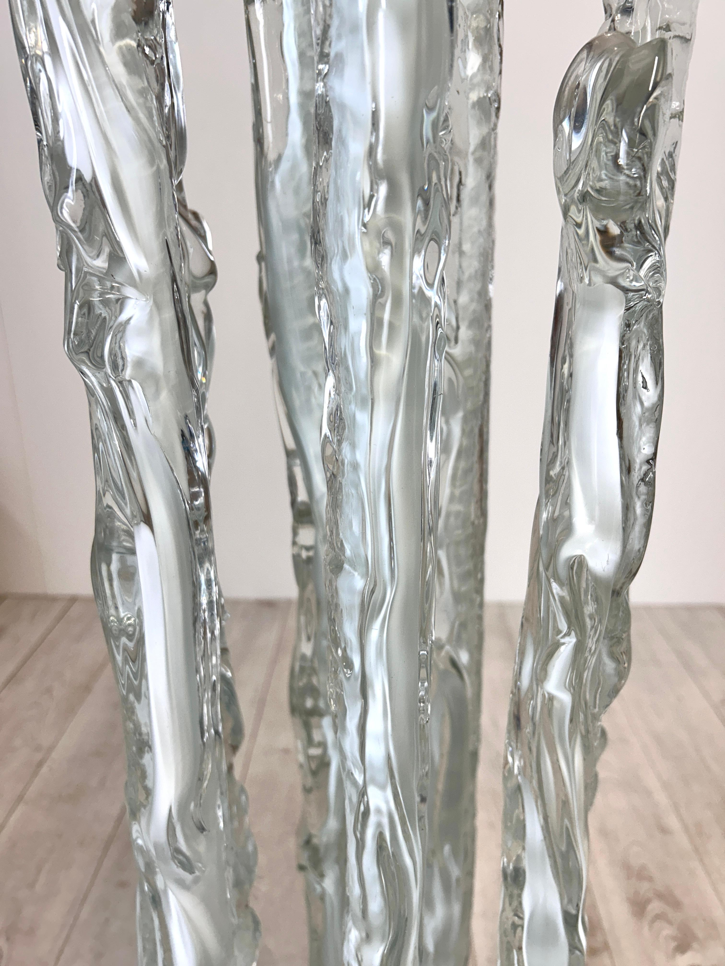 Late 20th Century Excalibur floor lamp mod. E7T, Ettore Fantasia, Gino Poli, prod.Sothis '70