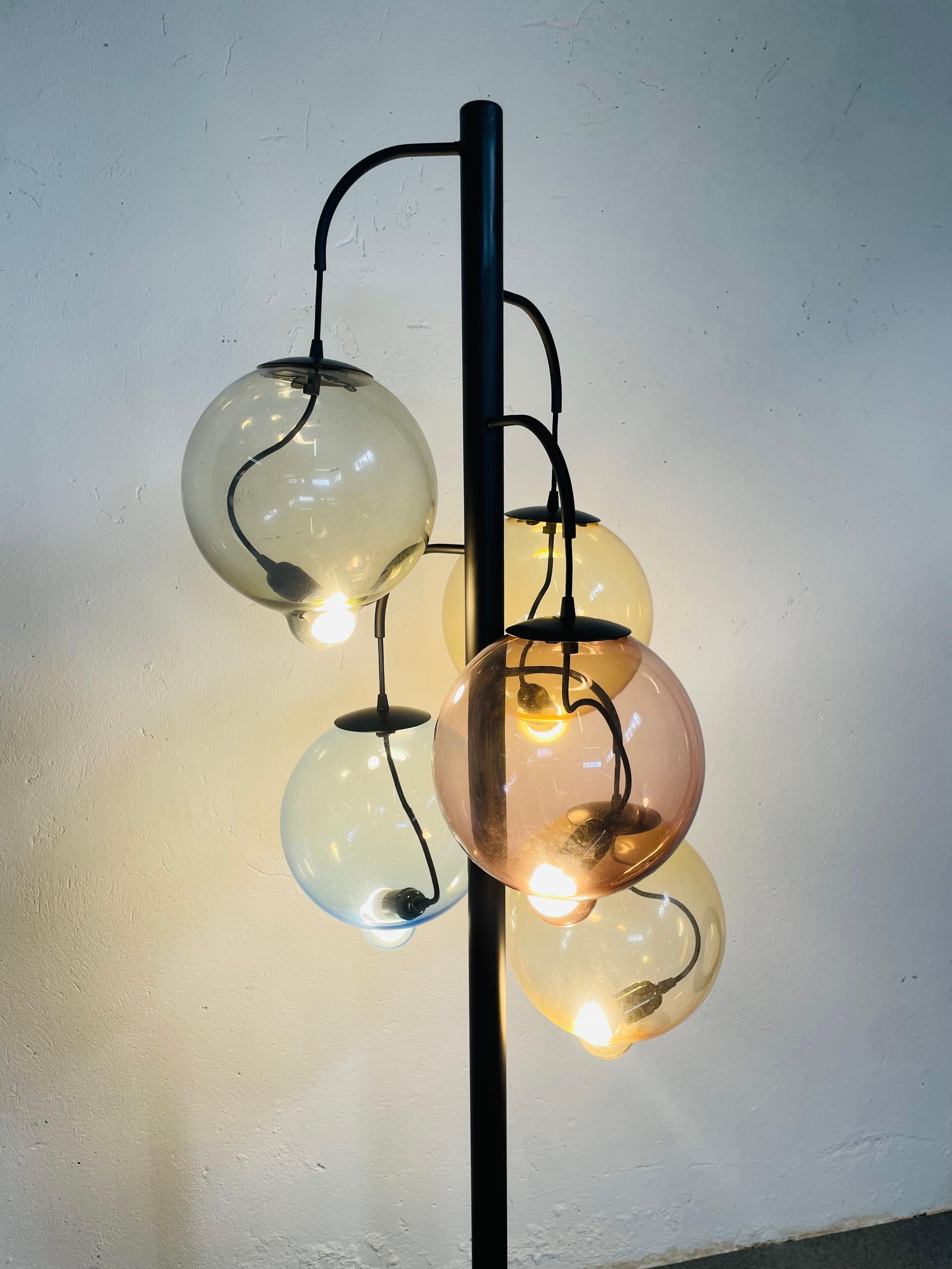Lampada da terra Meltdown, produzione Cappellini, designer Johan Lindstén For Sale 1