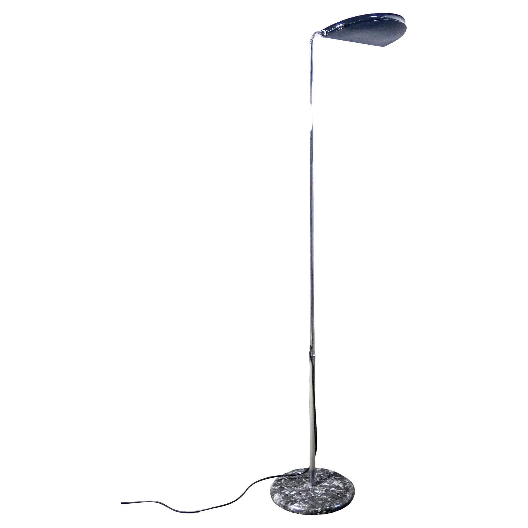 Lámpara de pie Mezzaluna, diseño Bruno GECCHELIN para SKIPPER, regulable en venta
