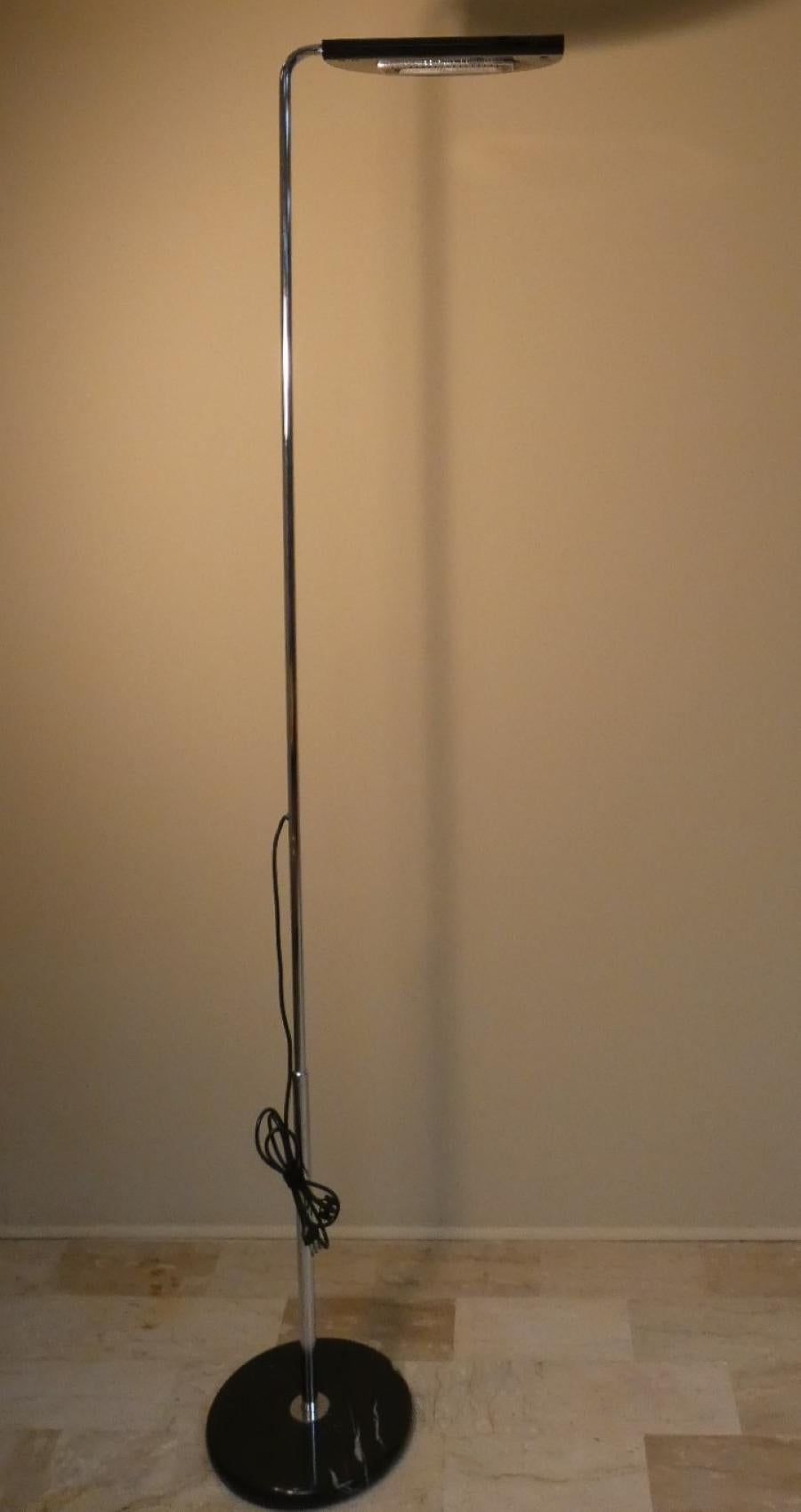 Lampada da terra Mezzaluna di Bruno Gecchelin per Skipper, Italia 1974 in vendita 3
