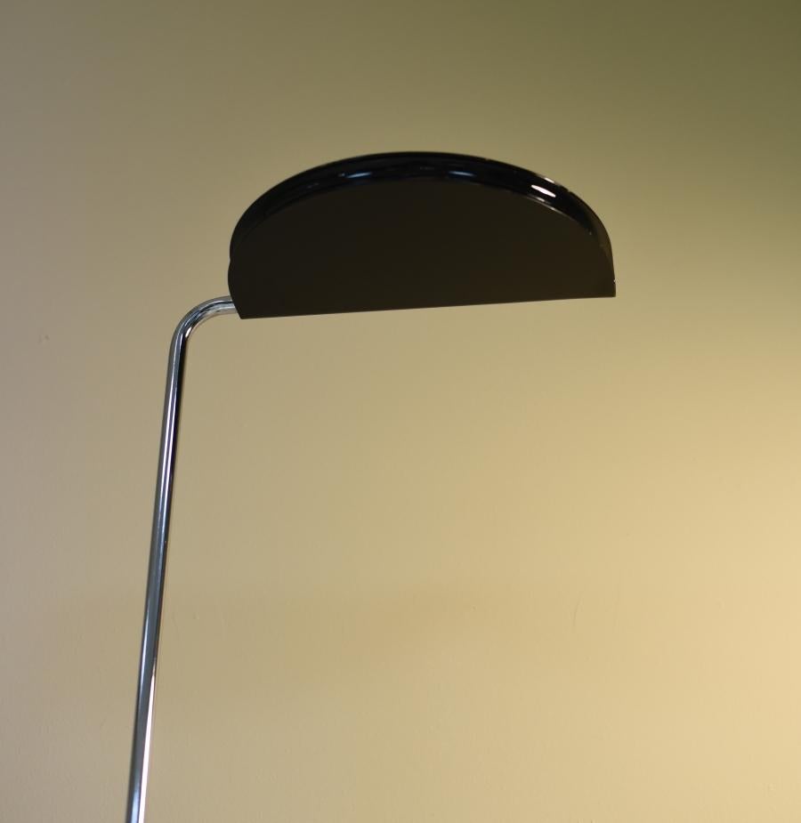 Italian Lampada da terra Mezzaluna di Bruno Gecchelin per Skipper, Italia 1974 in vendita