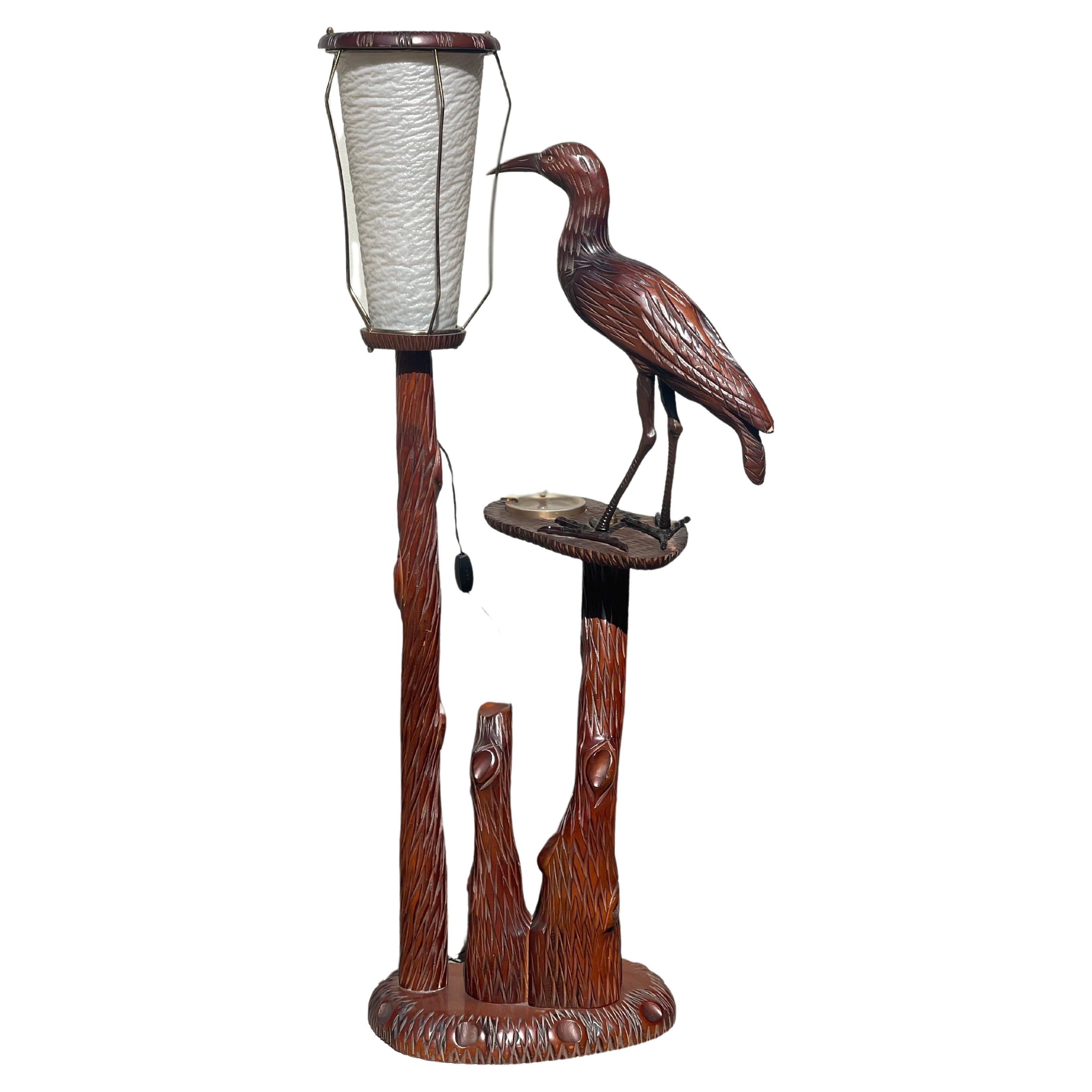 Lampada Da Terra Mid-Century Di Aldo Tura, Anni 
50