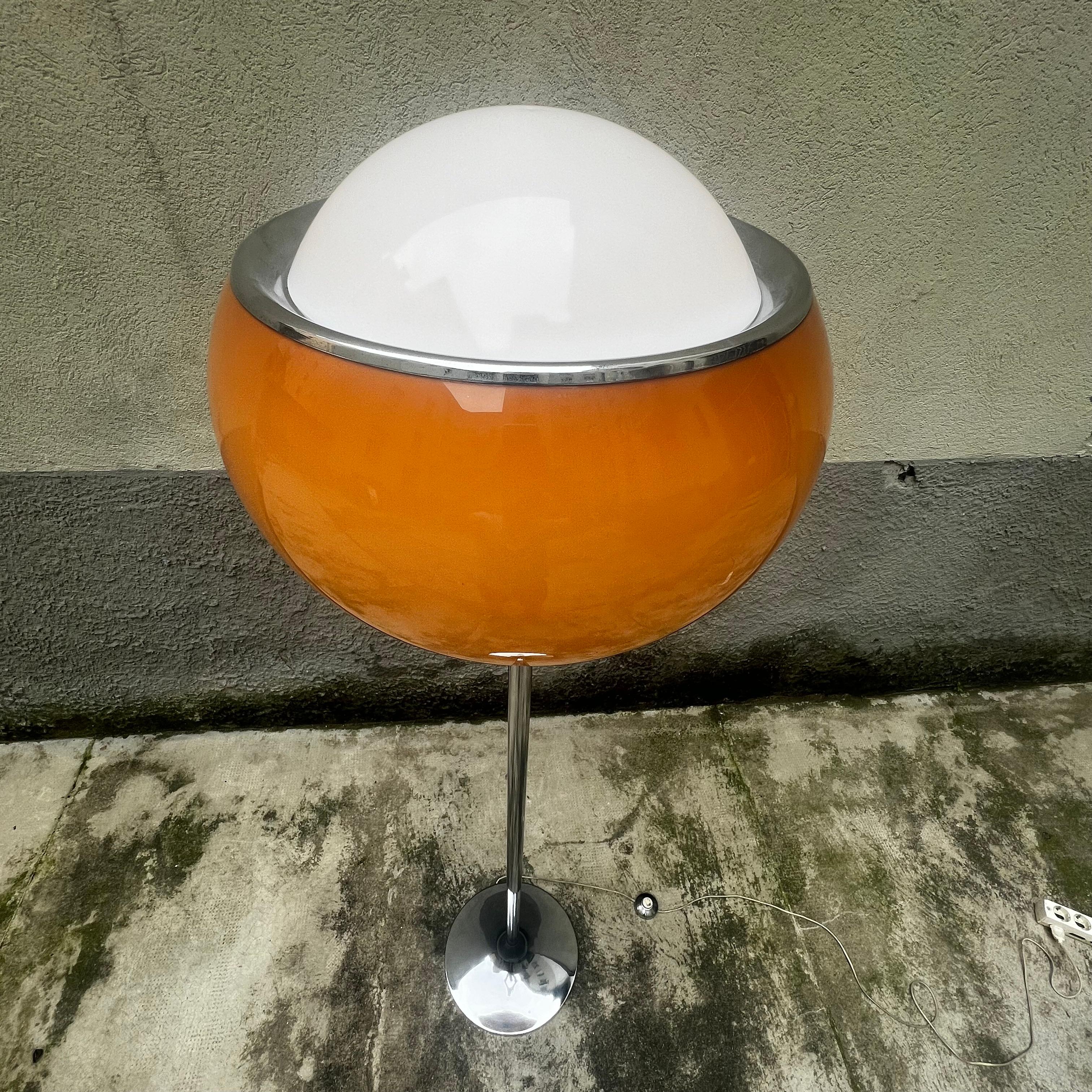 20th Century Floor Lamp Mod. Clan by Harvey Guzzini - Italy 1968