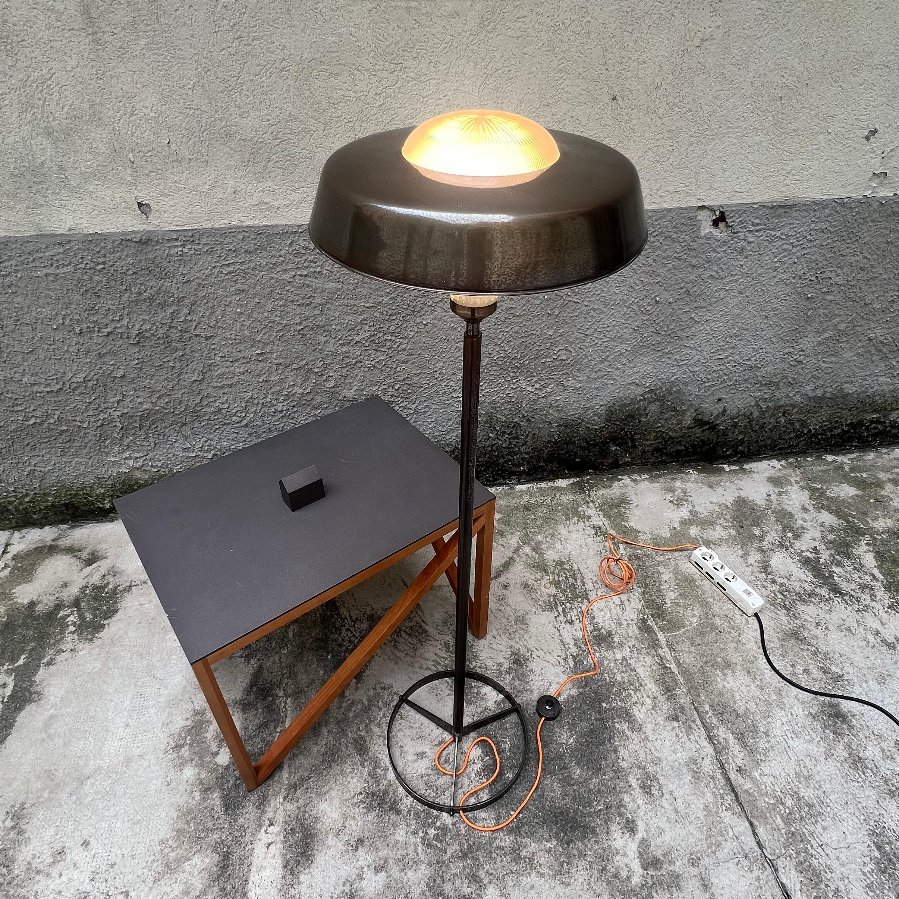 Steel Floor Lamp Mod. Talia - Studio BBPR for Artemide - Italy - 1960s For Sale