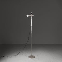 Floor lamp model 399 Angelo Ostuni Oluce mid-century 1950s grey
