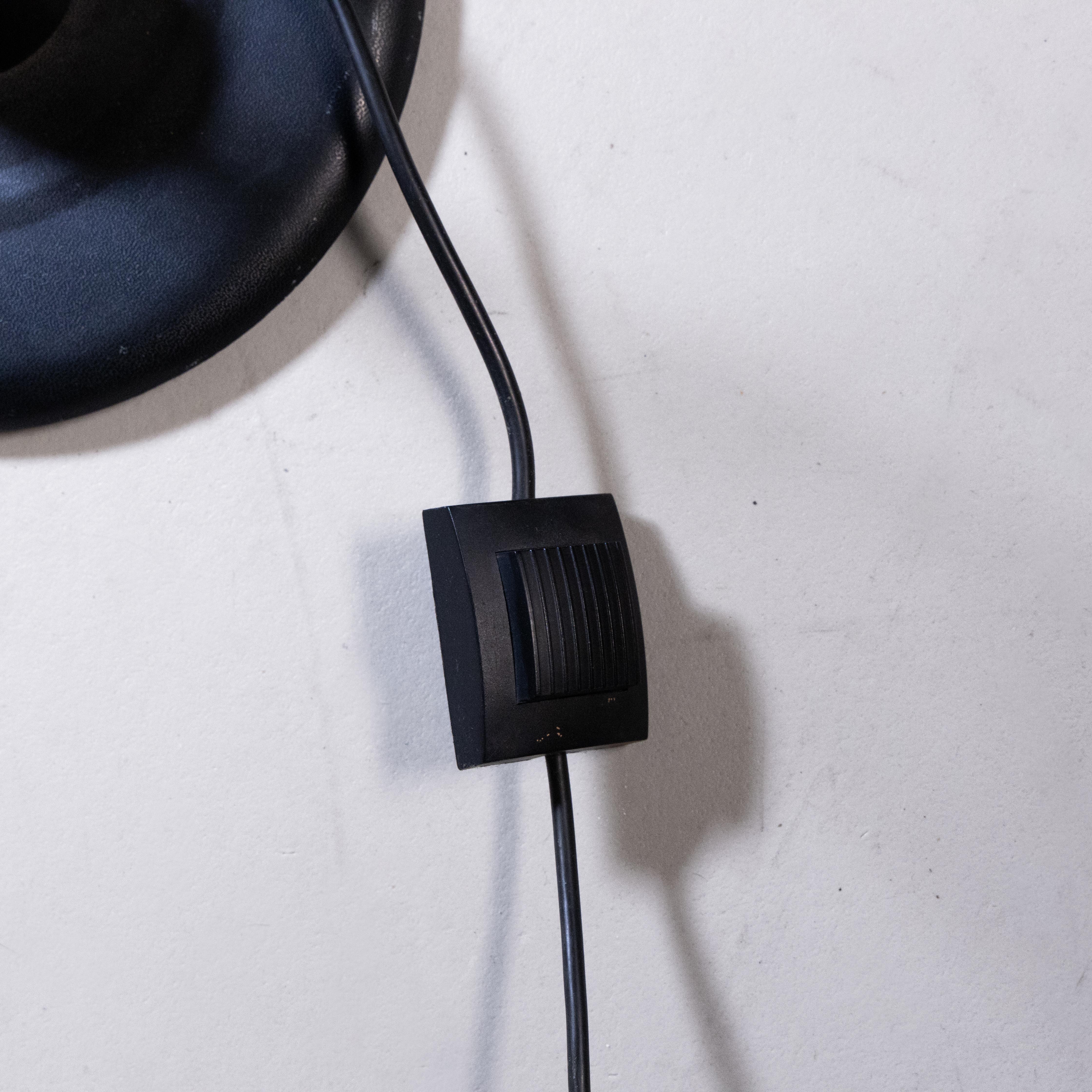 Black floor lamp with adjustable lights, 1960s For Sale 5
