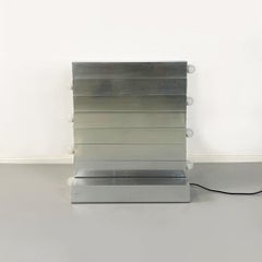 Lampada da terra o da tavolo a 8 luci in acciaio di Obor Beleuchtung, Leuchtung, 1970er Jahre