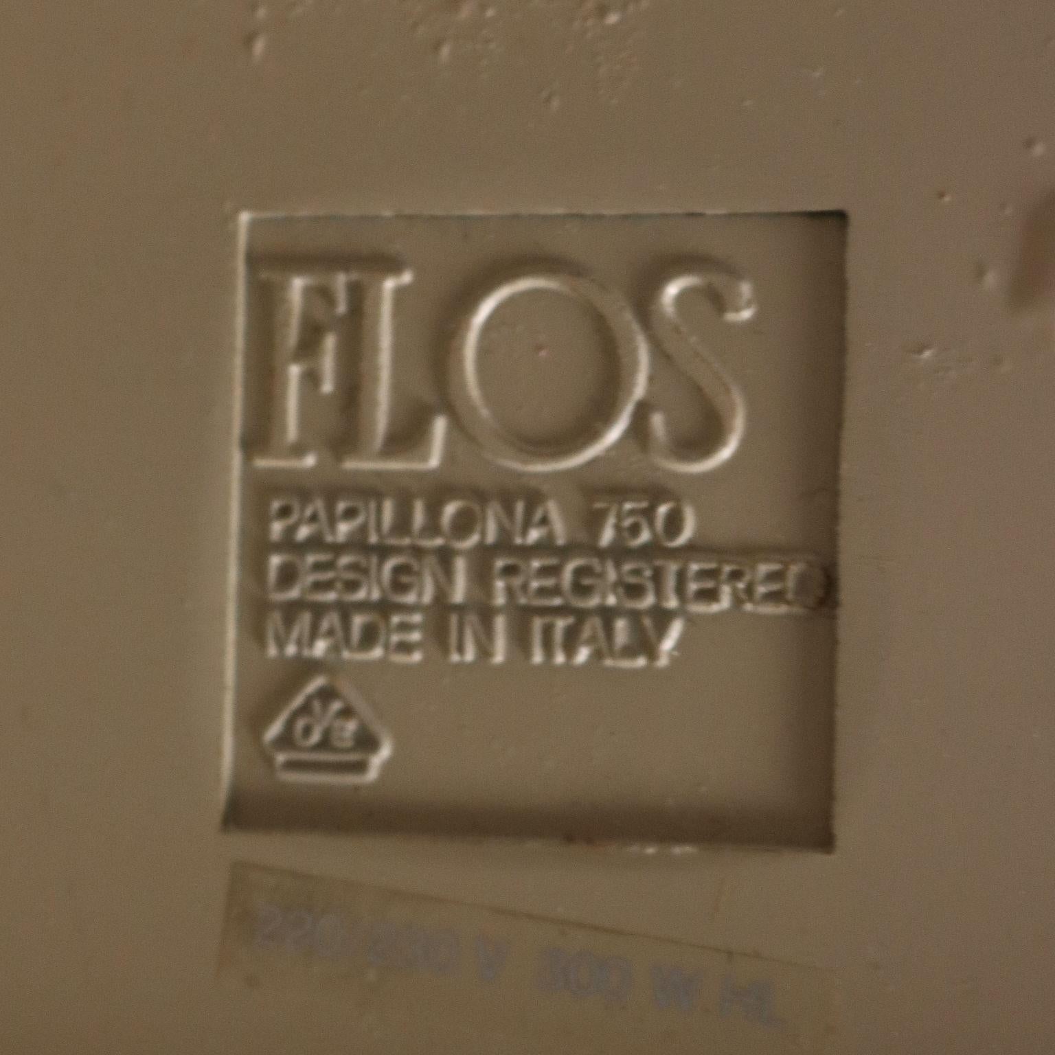 Lampada da Terra 'Papillona' di Tobia Scarpa per Flos, Anni 80 3