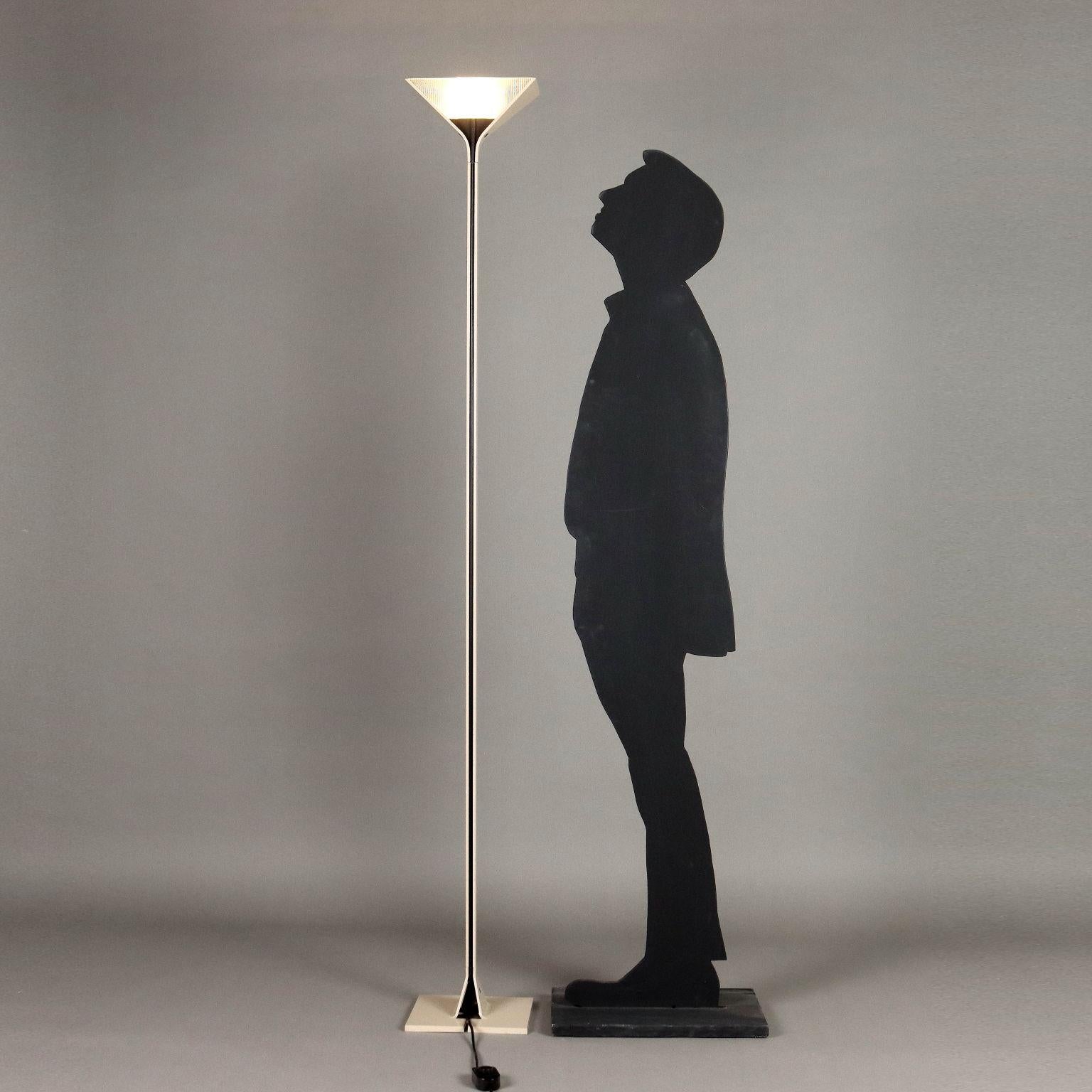 Mid-Century Modern Lampada da Terra 'Papillona' di Tobia Scarpa per Flos, Anni 80