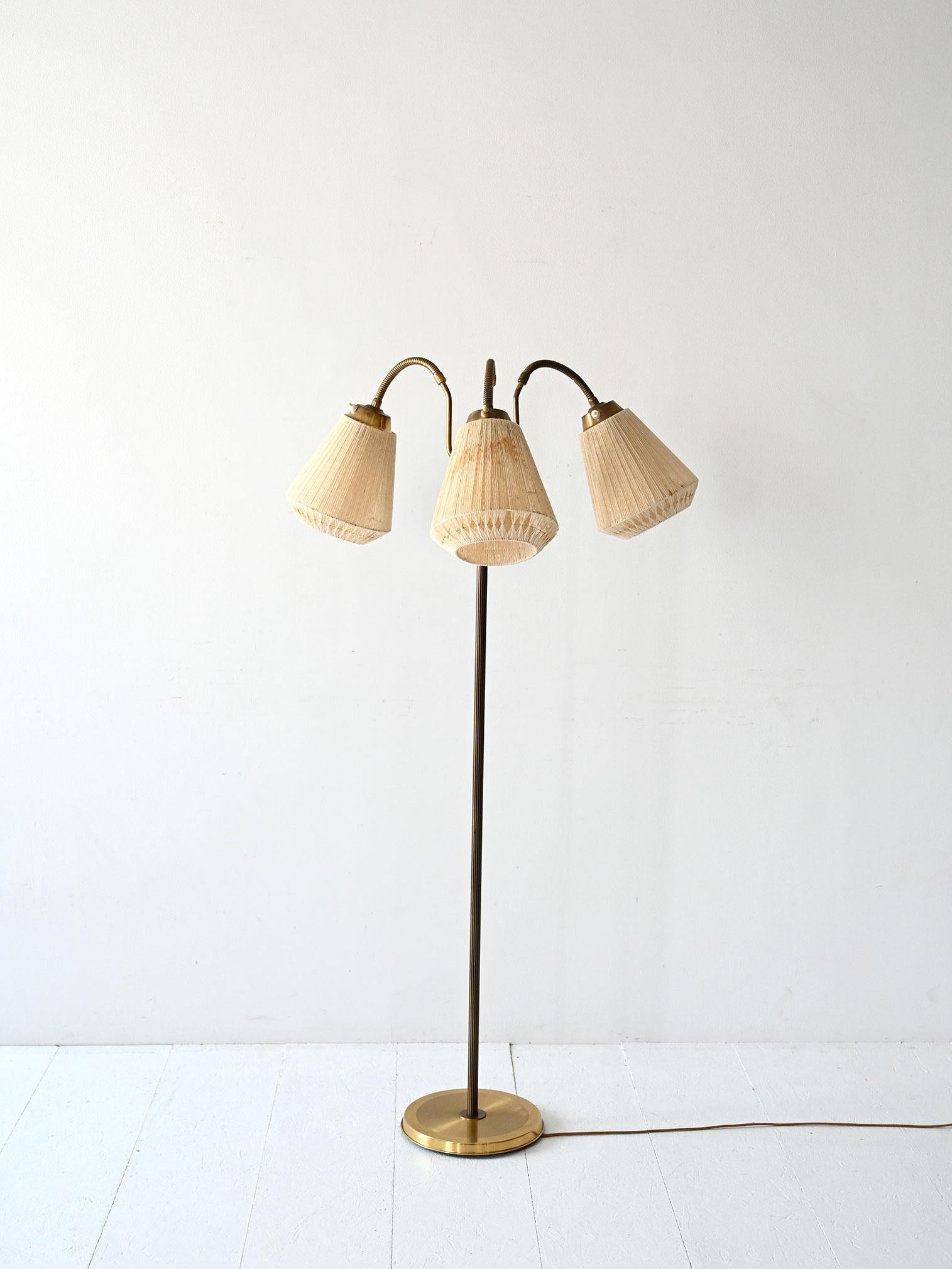 Scandinavian Modern Scandinavian floor lamp AB BEA 1950s For Sale