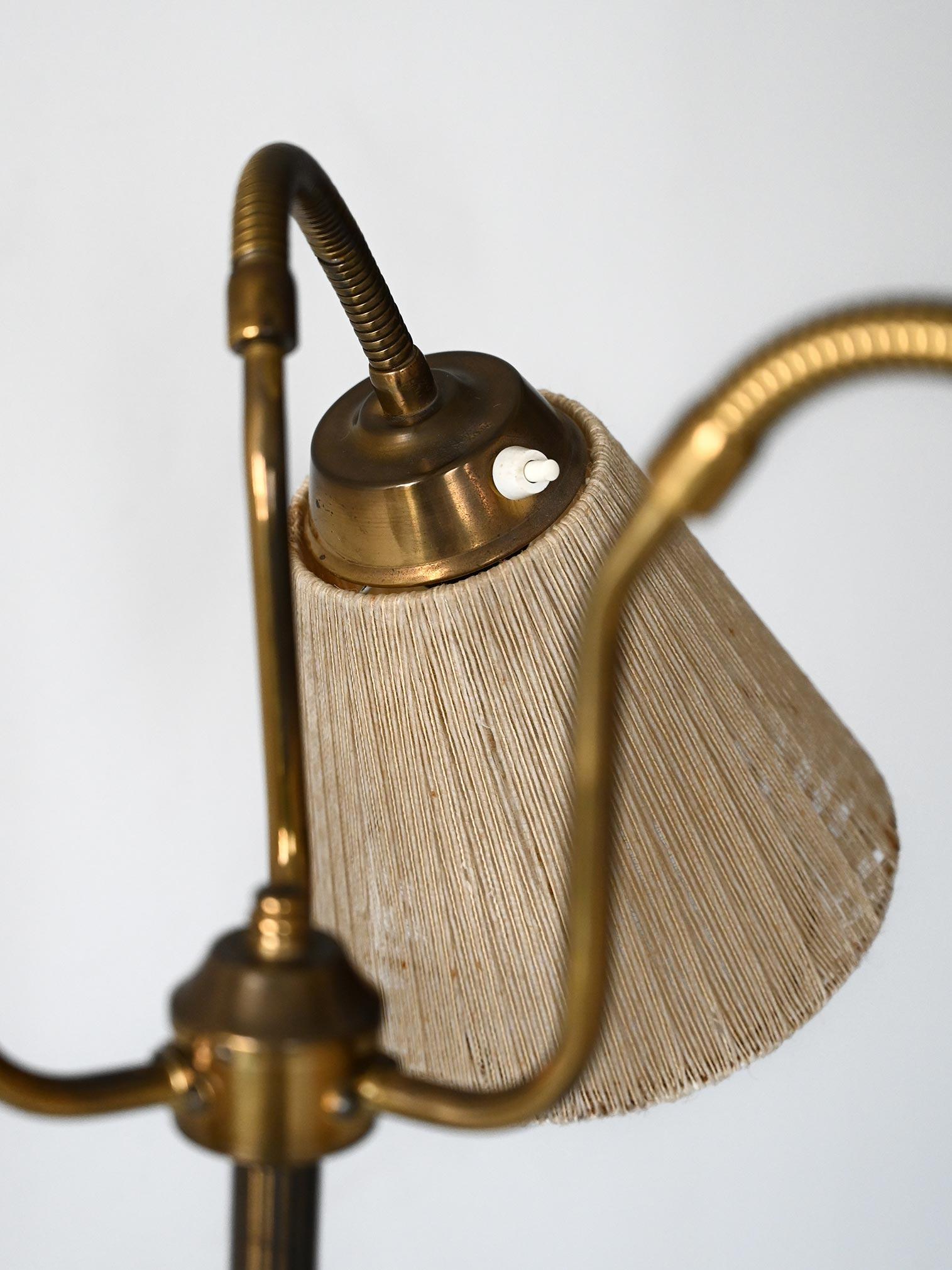 Mid-20th Century Scandinavian floor lamp AB BEA 1950s For Sale