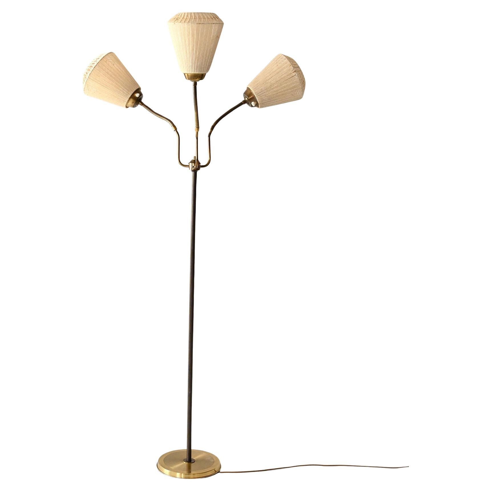 Scandinavian floor lamp AB BEA 1950s For Sale