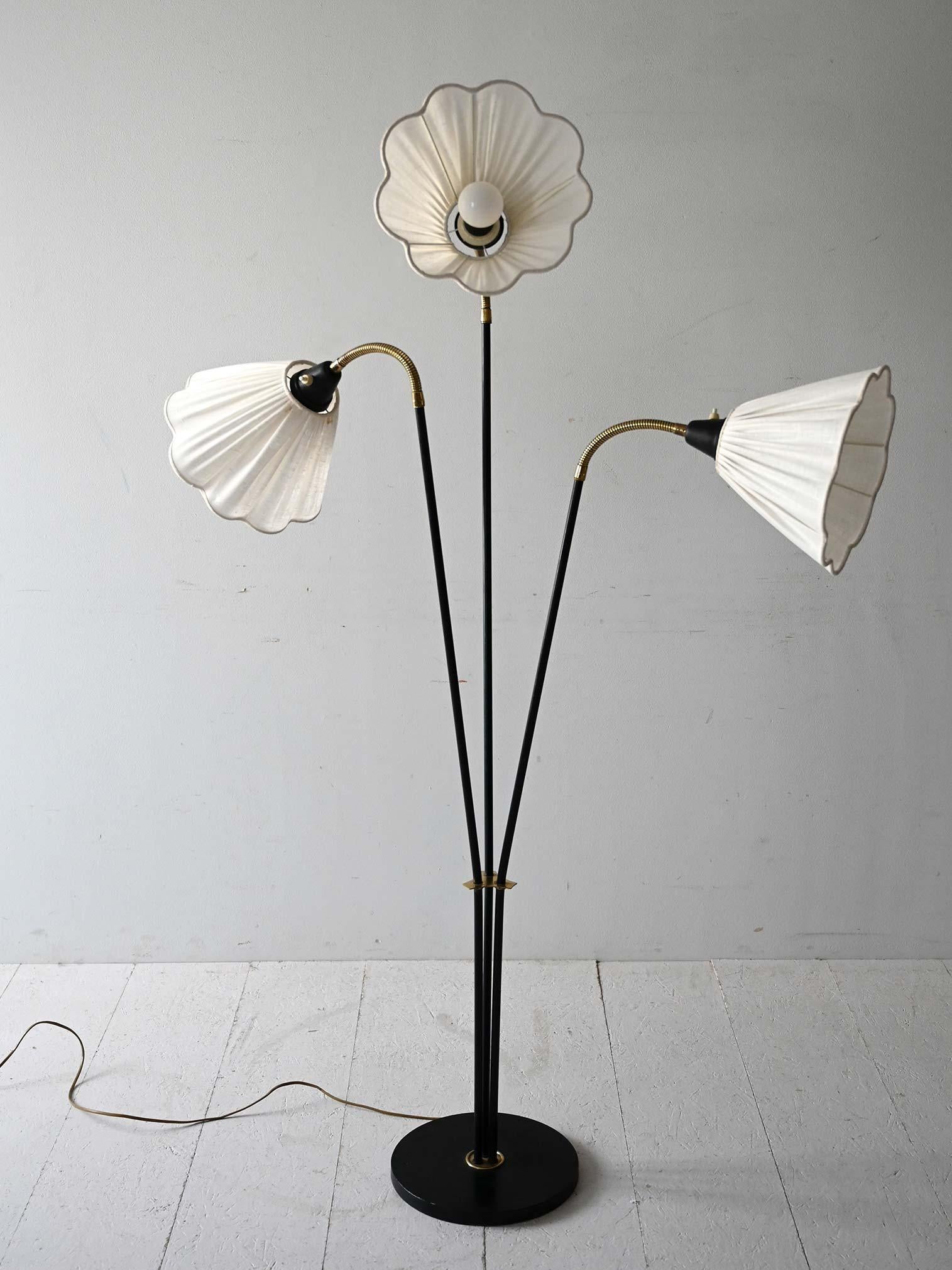 Scandinavo moderno Lampada da terra scandinava anni ’50