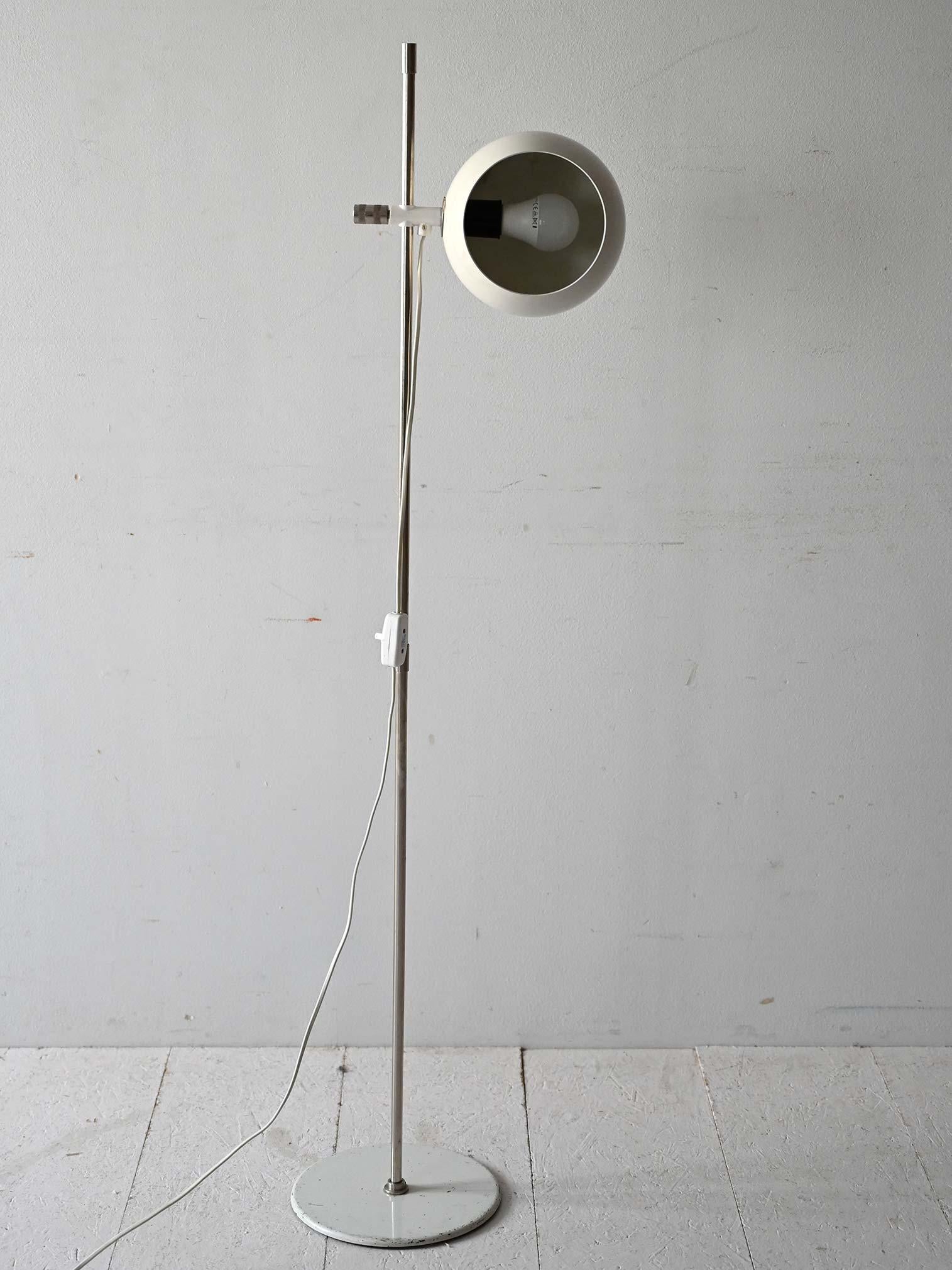 Scandinavian Modern Scandinavian 1960s floor lamp adjustable For Sale