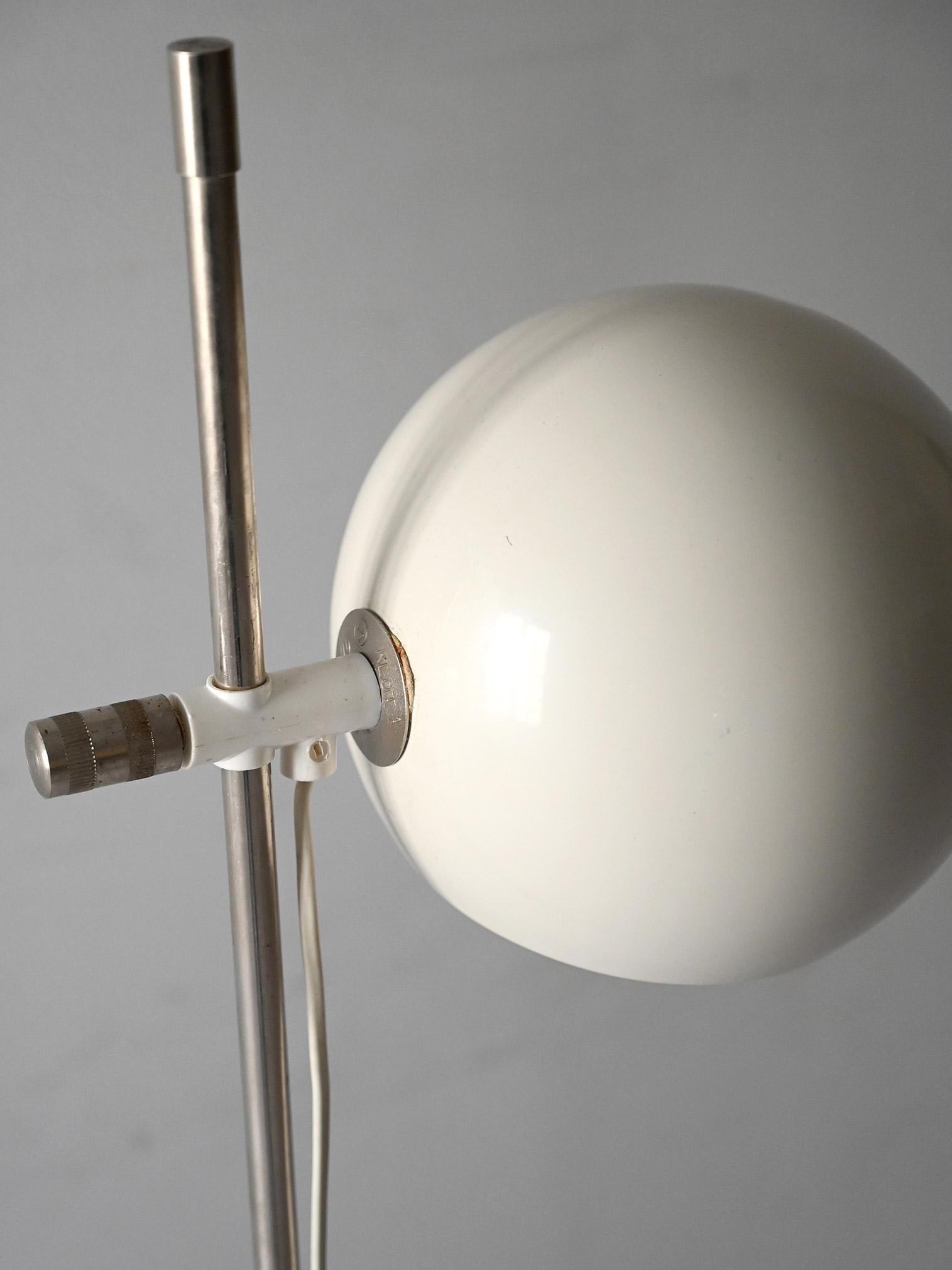 Scandinavian 1960s floor lamp adjustable In Good Condition For Sale In Brescia, IT