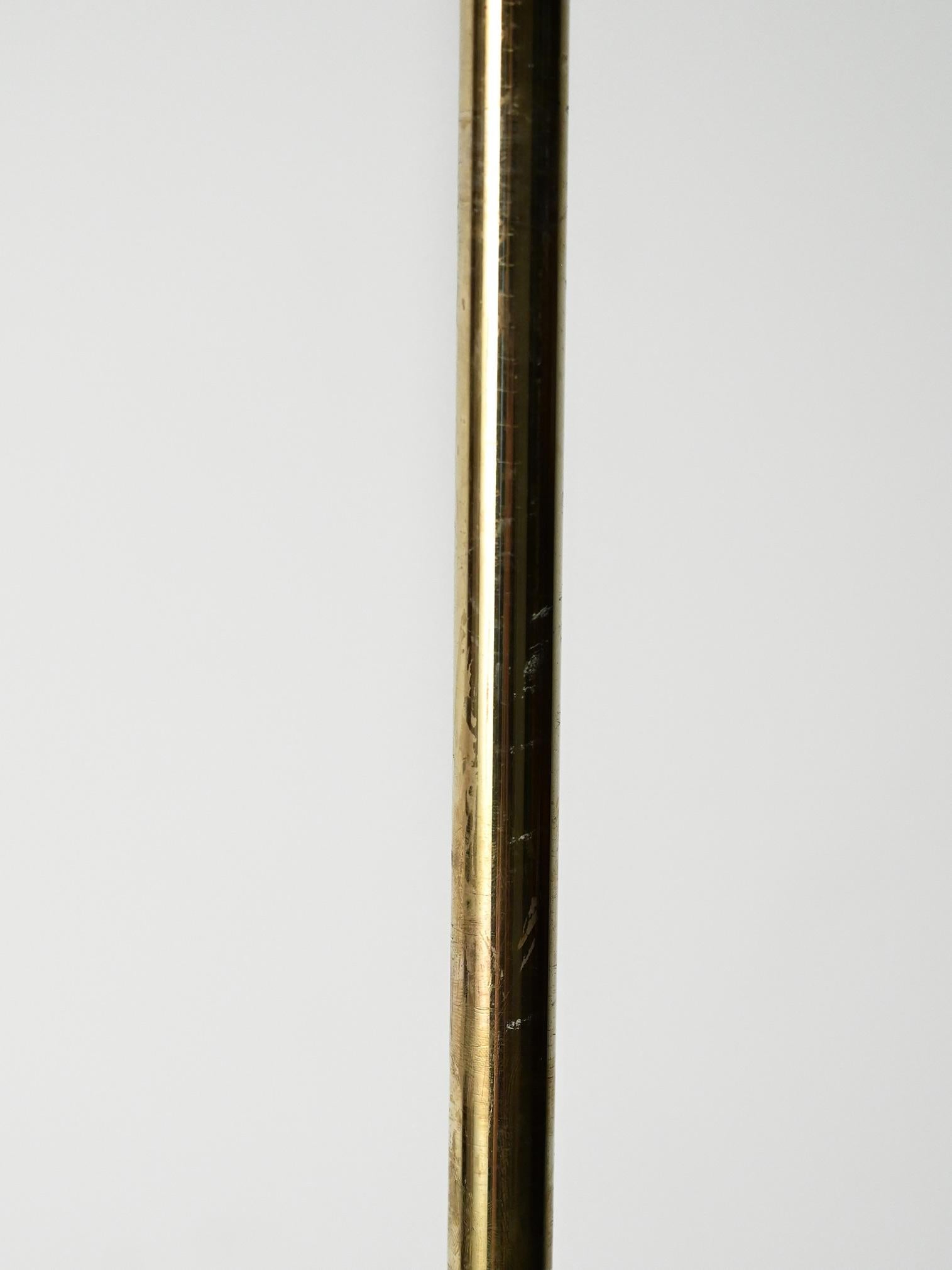 Lampada da terra scandinava in ottone con due punti luce regolabili en vente 5