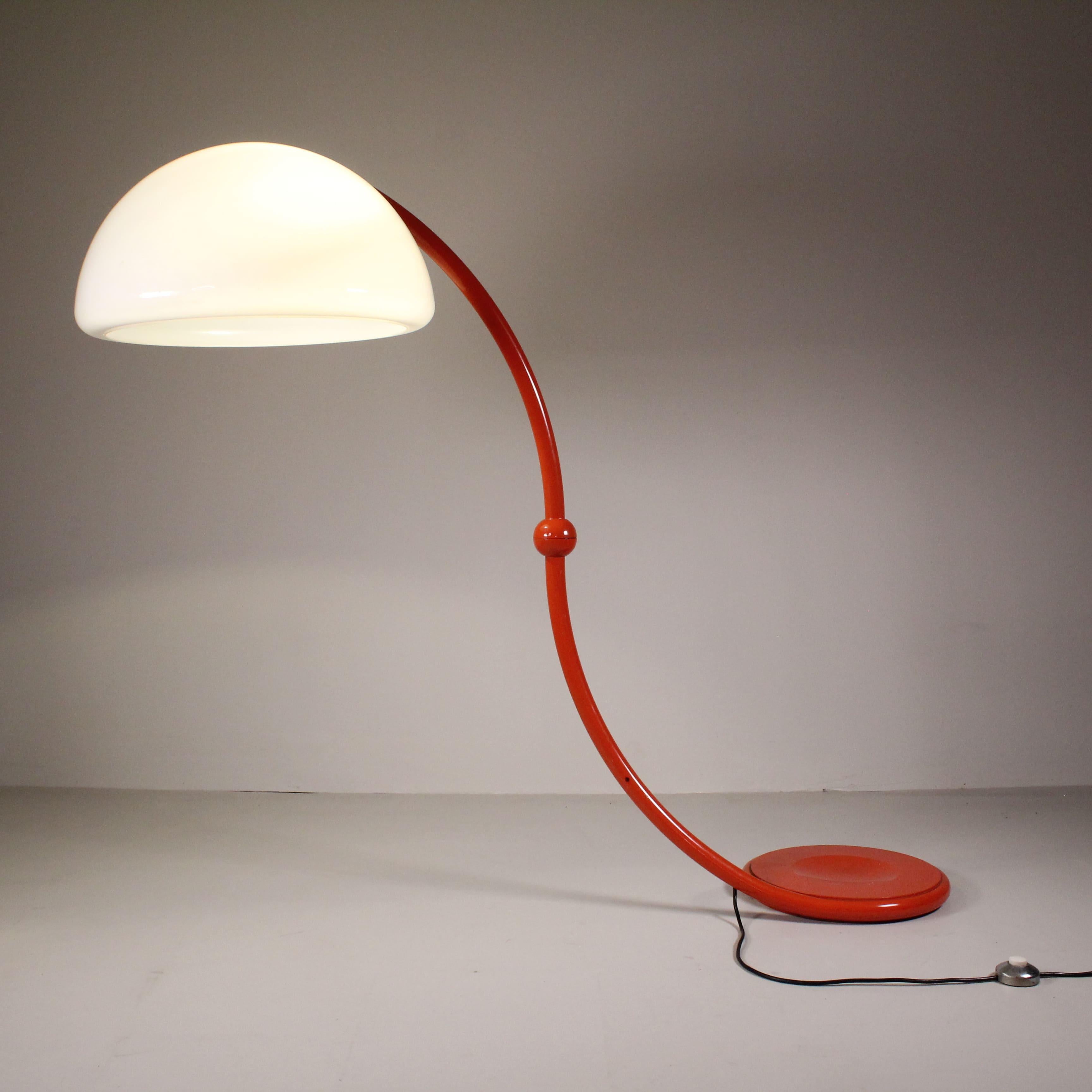Serpente Floor Lamp, Martinelli Luce For Sale 6